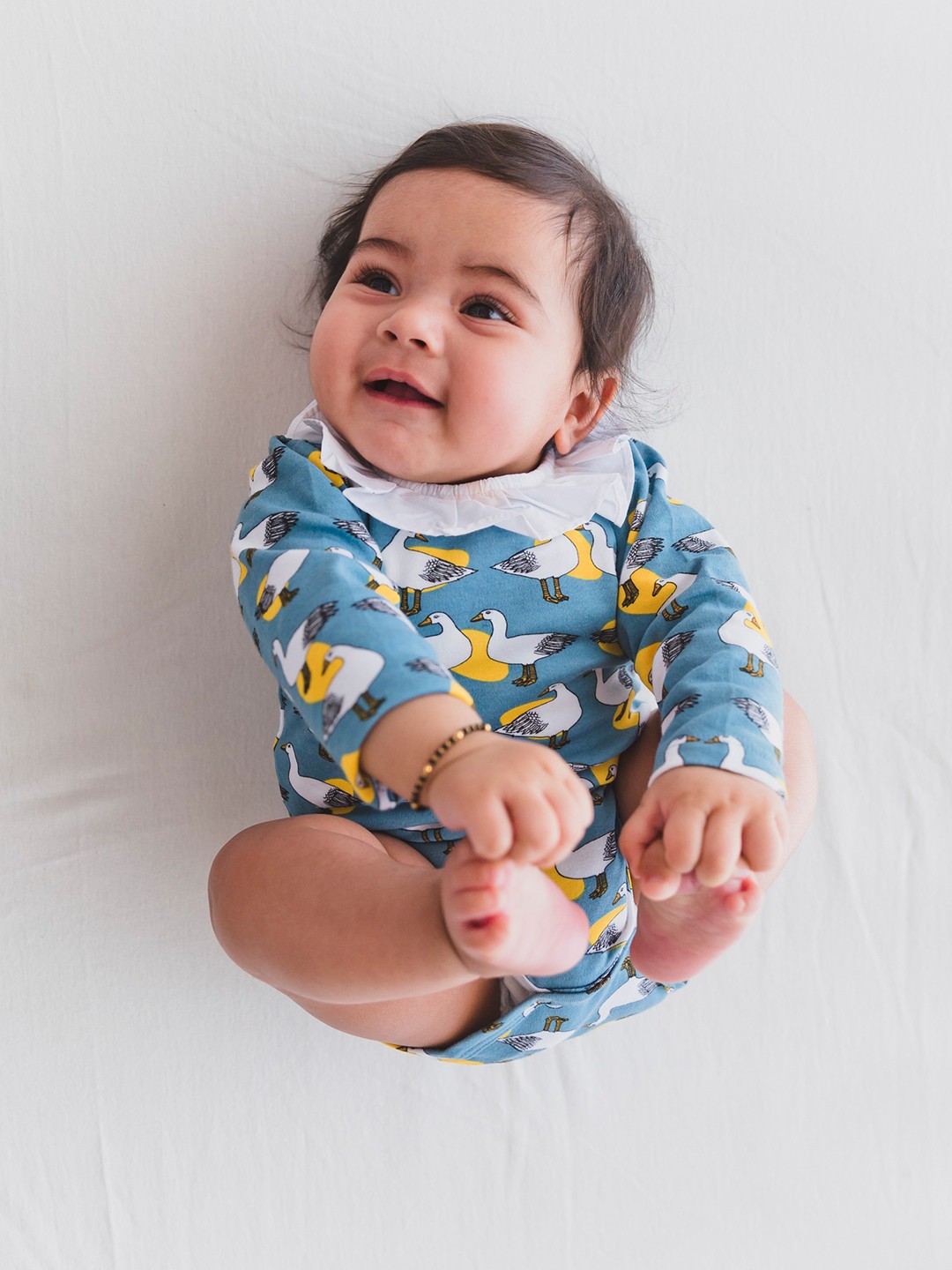 Mamas Boo Infant Kids Blue Bird Printed Pure Organic Cotton Sustainable Bodysuit
Mamas Boo Infant Kids Blue Bird Printed Pure Organic Cotton Sustainable Bodysuit