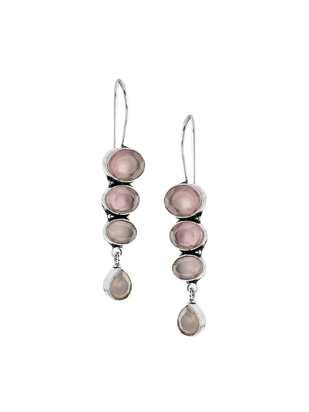 EL REGALO Pink Floral Drop Earrings
EL REGALO Pink Floral Drop Earrings