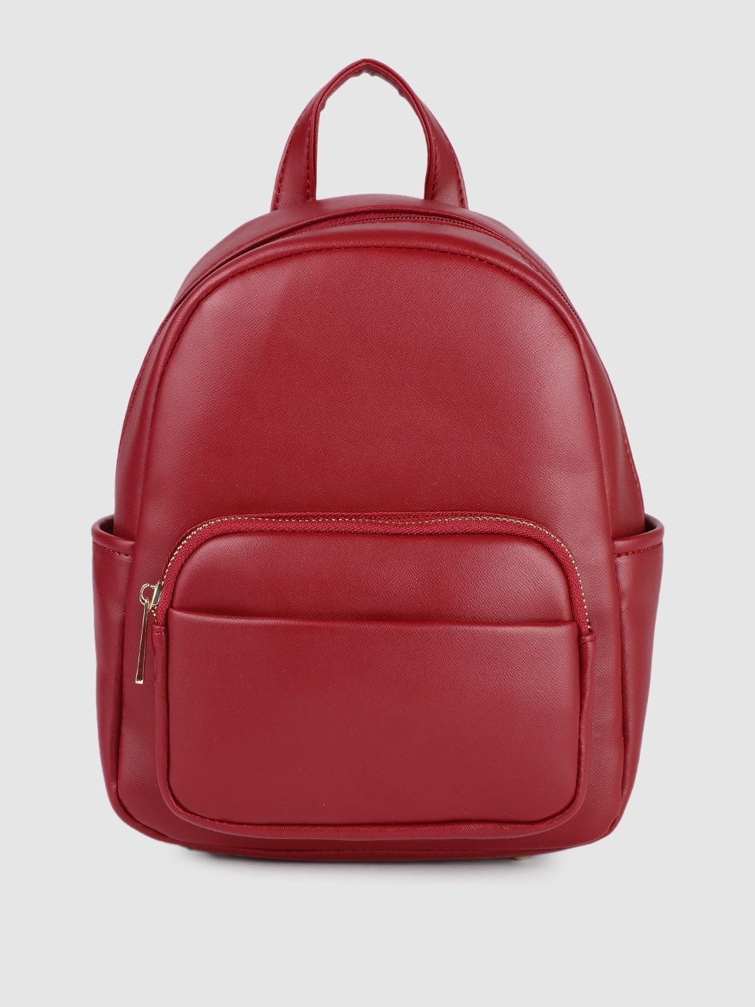 Allen Solly Women Red Solid Backpack
