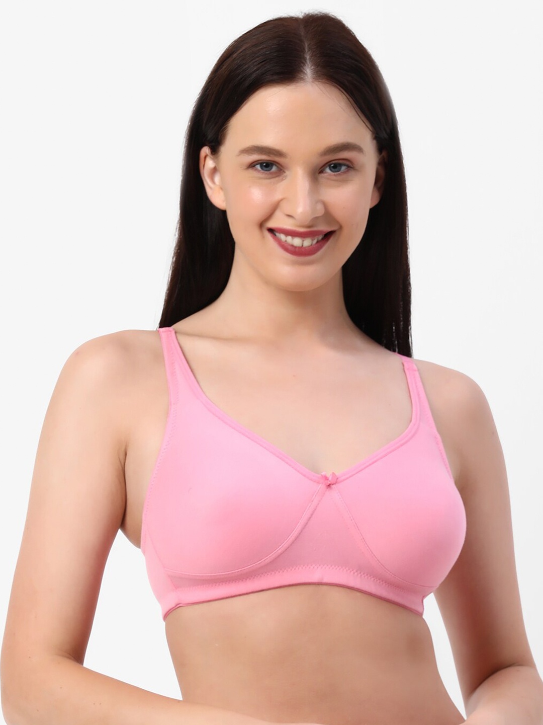 Planetinner Non Padded Wirefree Double layered Moulded Full Coverage T-Shirt Bra TB11, Pink
Planetinner Non Padded Wirefree Double layered Moulded Full Coverage T-Shirt Bra TB11, Pink