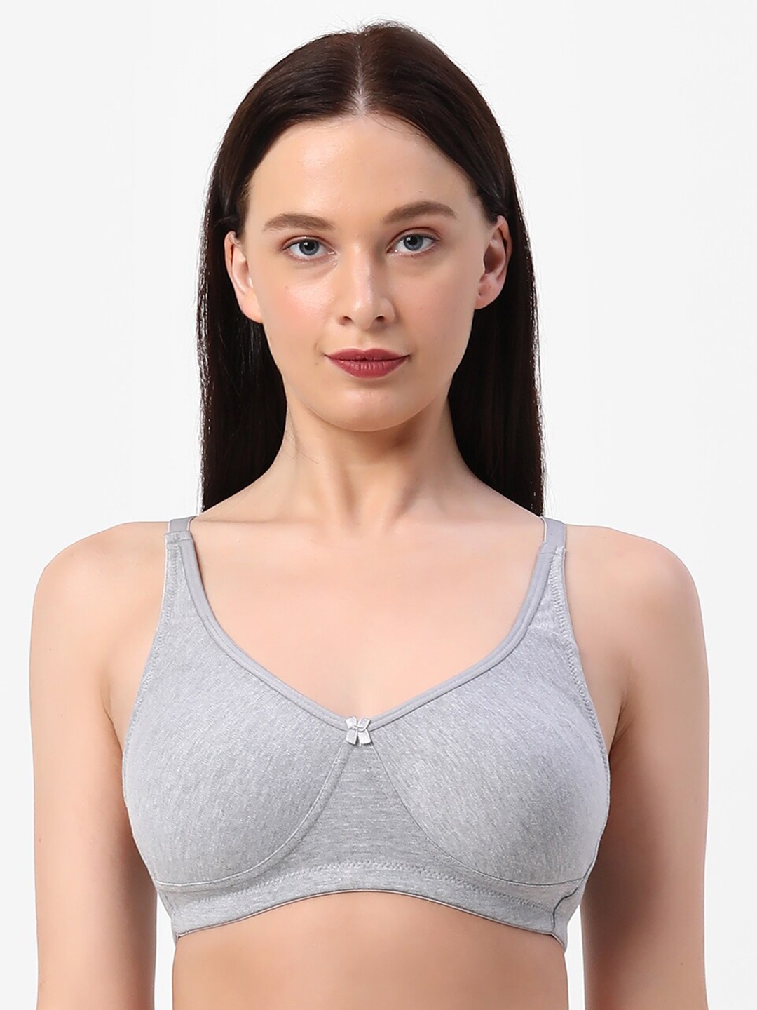 Planetinner Non Padded Wirefree Double layered Moulded Full Coverage T-Shirt Bra TB11, Grey melange
Planetinner Non Padded Wirefree Double layered Moulded Full Coverage T-Shirt Bra TB11, Grey melange