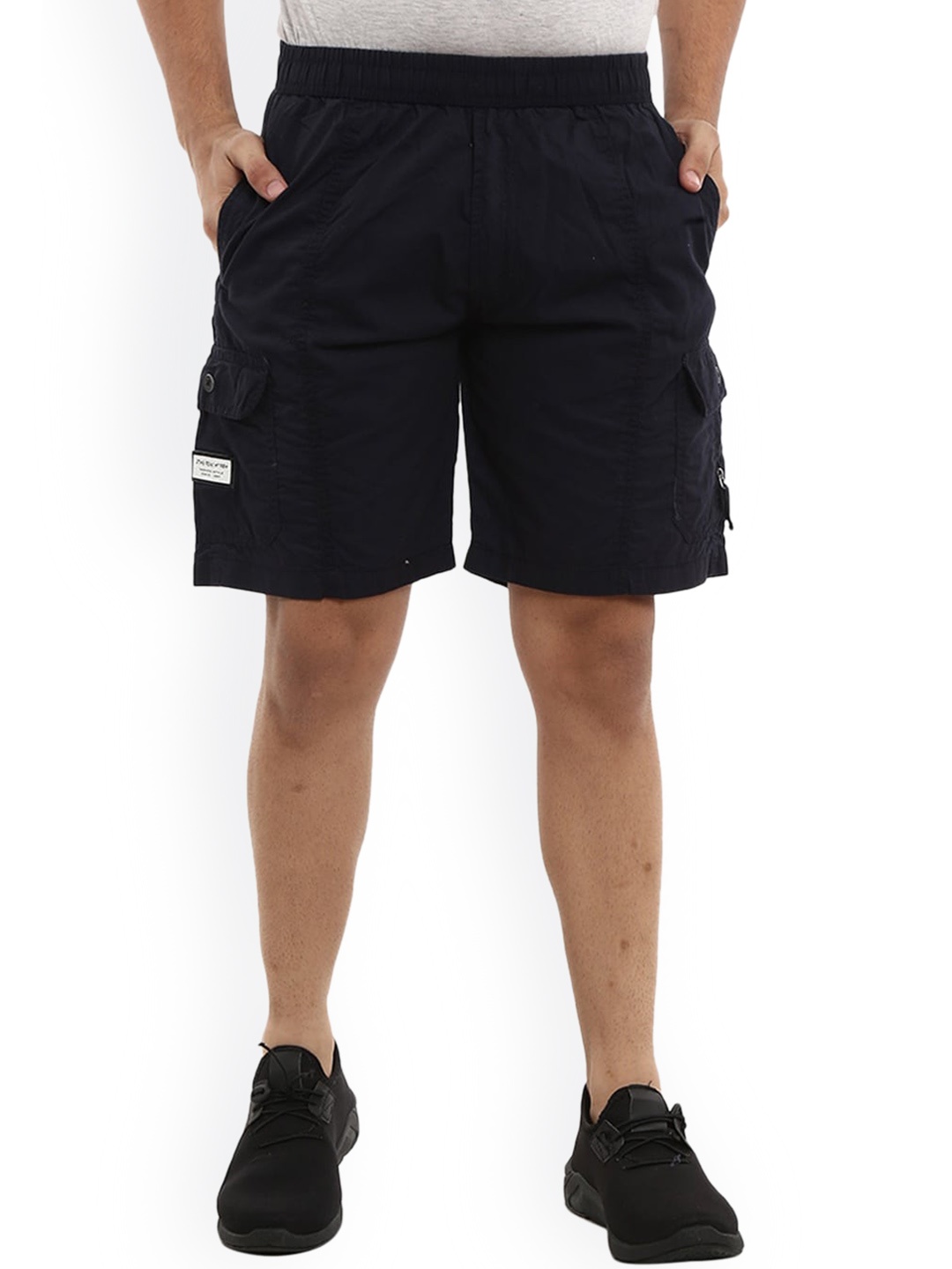 V-Mart Men Navy Blue Sports Shorts