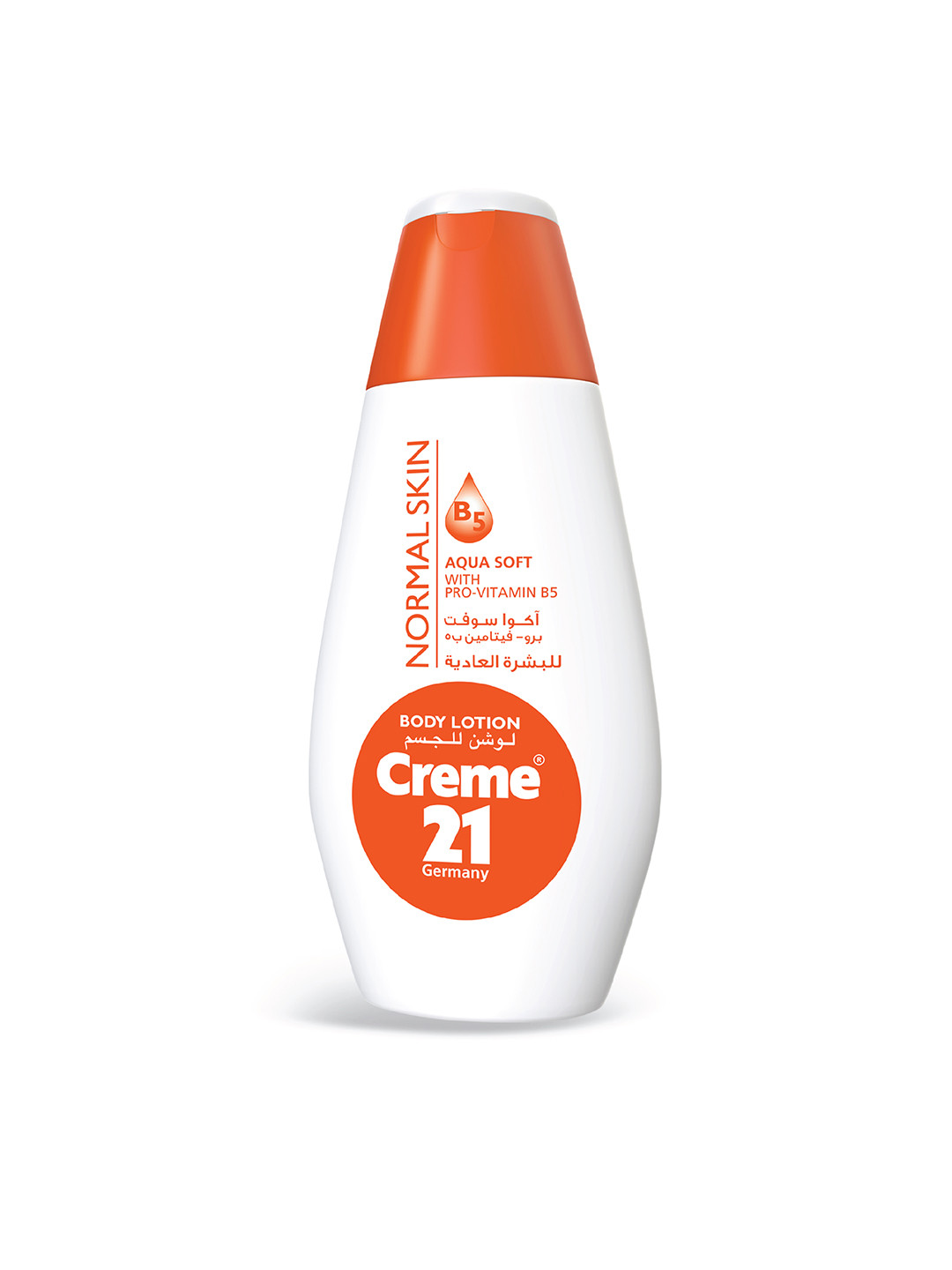 Creme 21 Aqua Soft with Pro Vitamin B5 & E Body Lotion - 400 ml, White 
Creme 21 Aqua Soft with Pro Vitamin B5 & E Body Lotion - 400 ml, White