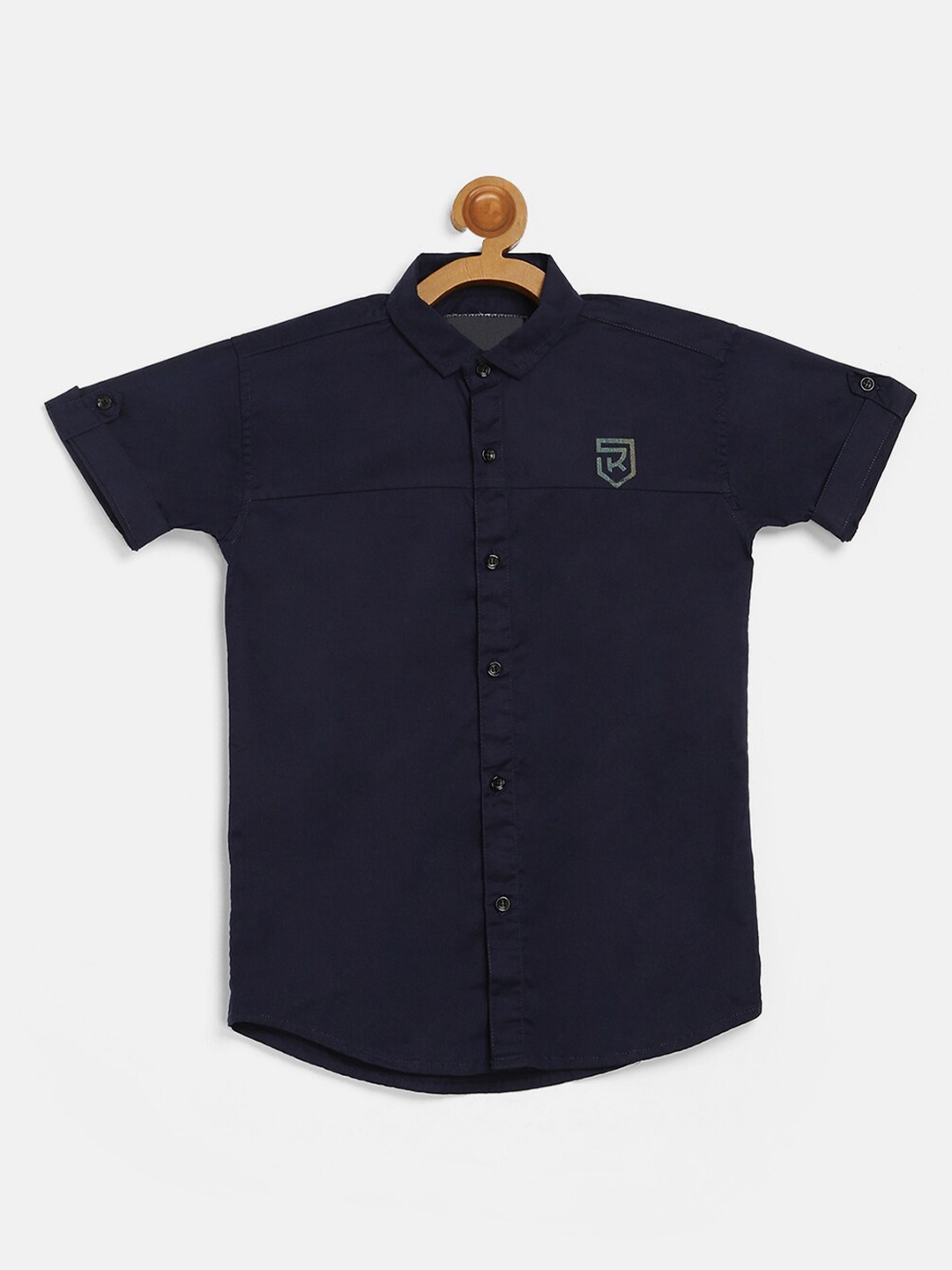 V2 Value & Variety Boys Blue Casual Shirt