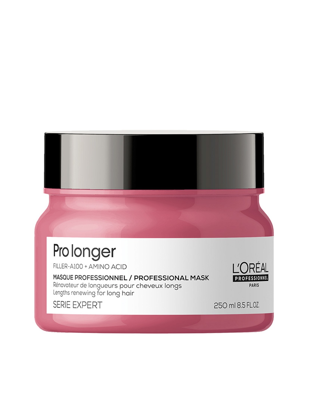 LOreal Professionnel Pro Longer Mask for Long Hair & Reducing Split Ends - 250ml, Pink
LOreal Professionnel Pro Longer Mask for Long Hair & Reducing Split Ends - 250ml, Pink