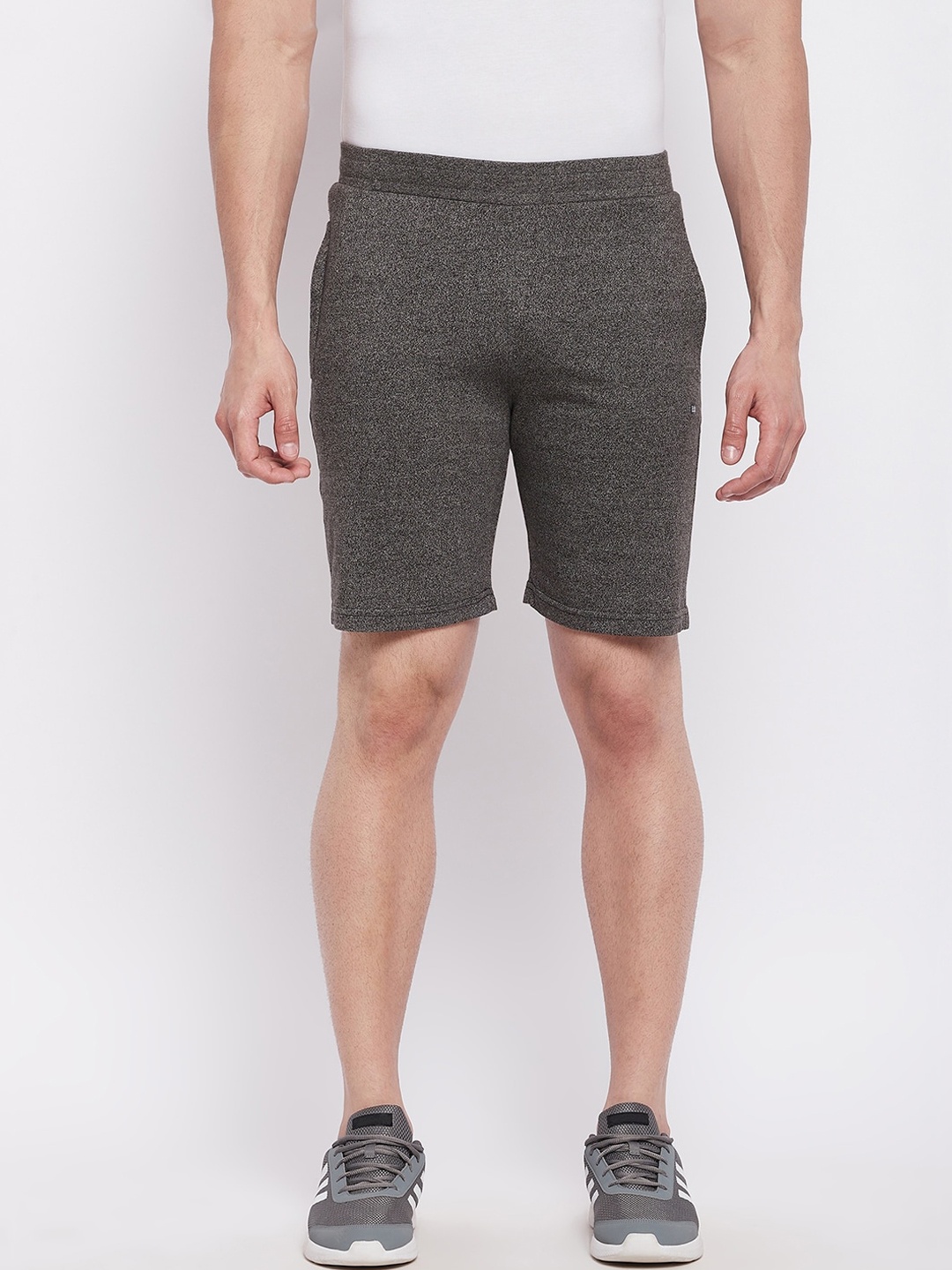 Okane Men Olive Green Sports Shorts