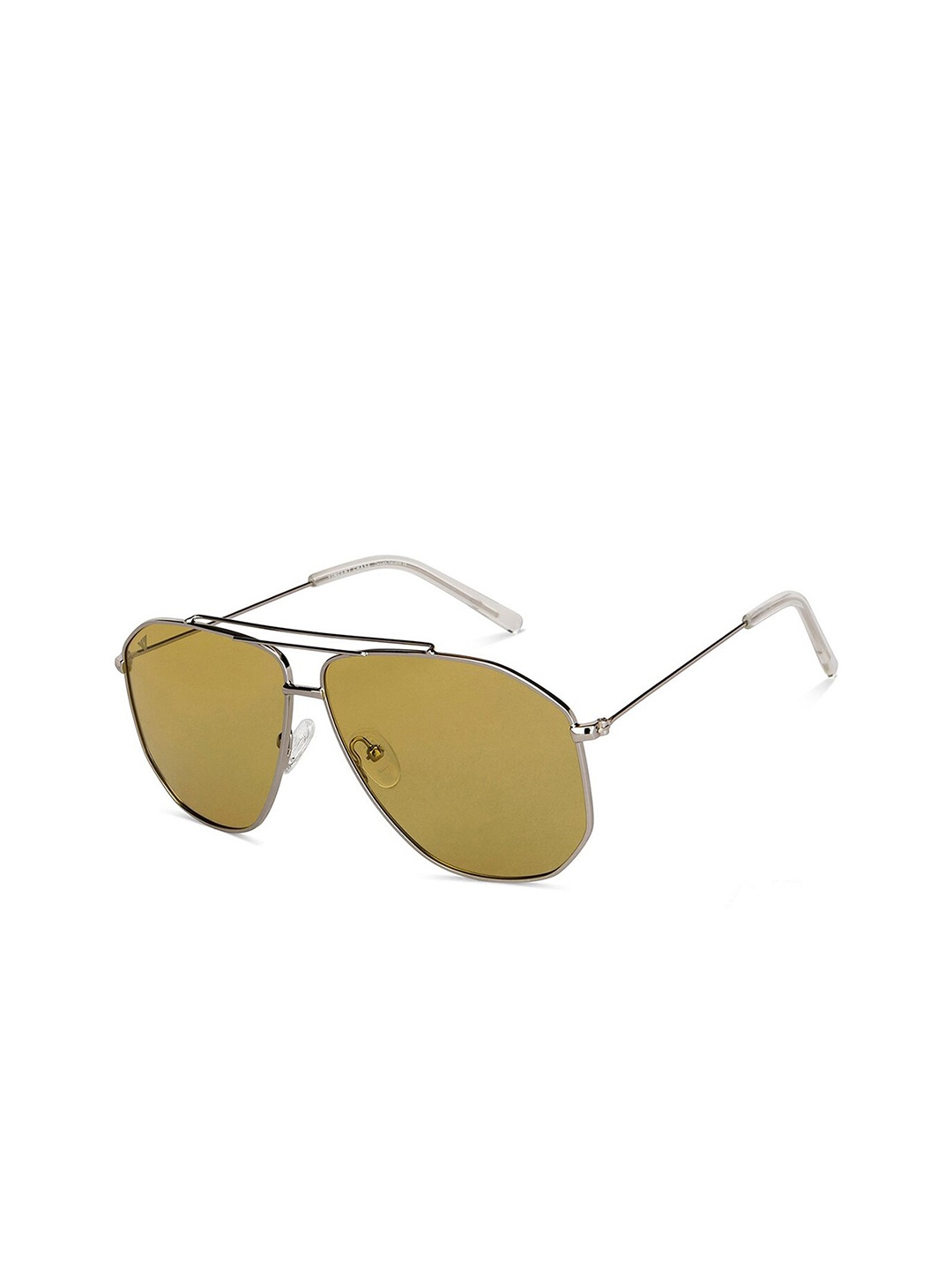 Vincent Chase Yellow Lens & Silver-Toned Aviator Sunglasses with UV Protected Lens
Vincent Chase Yellow Lens & Silver-Toned Aviator Sunglasses with UV Protected Lens