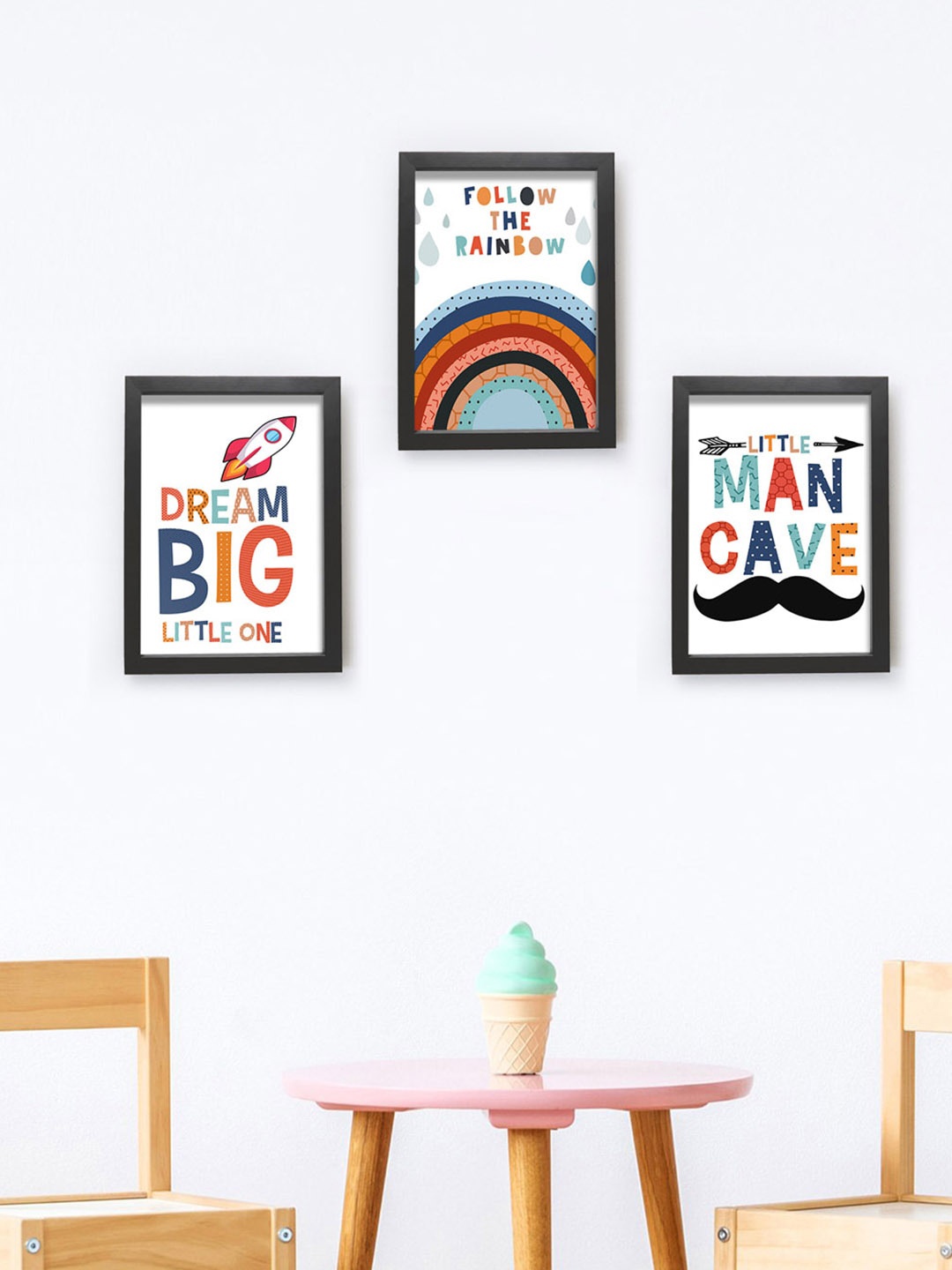 TIED RIBBONS Set of 3 Multi-Coloured Motivational Thoughts Printed Poster Framed Wall Art
TIED RIBBONS Set of 3 Multi-Coloured Motivational Thoughts Printed Poster Framed Wall Art