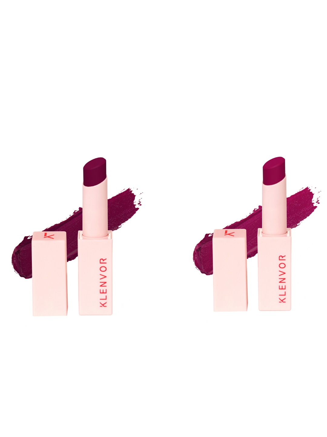 KLENVOR Party Look Collection- Set of 2 Matte Lipsticks - 05 Encourage, 08 Motivate, Maroon
KLENVOR Party Look Collection- Set of 2 Matte Lipsticks - 05 Encourage, 08 Motivate, Maroon