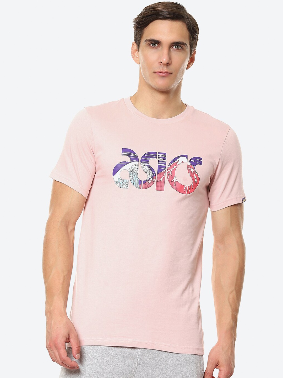 ASICS Men Peach-Coloured Typography Printed Cotton JPN VIEW SS 1 Training or Gym T-shirt
ASICS Men Peach-Coloured Typography Printed Cotton JPN VIEW SS 1 Training or Gym T-shirt