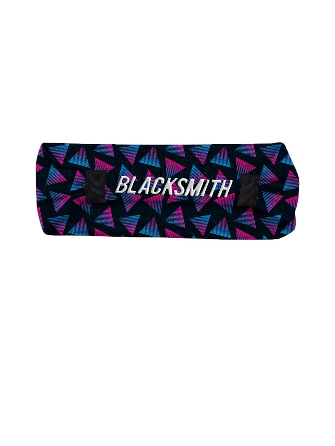 Blacksmith Black & Blue Printed Sports Headband