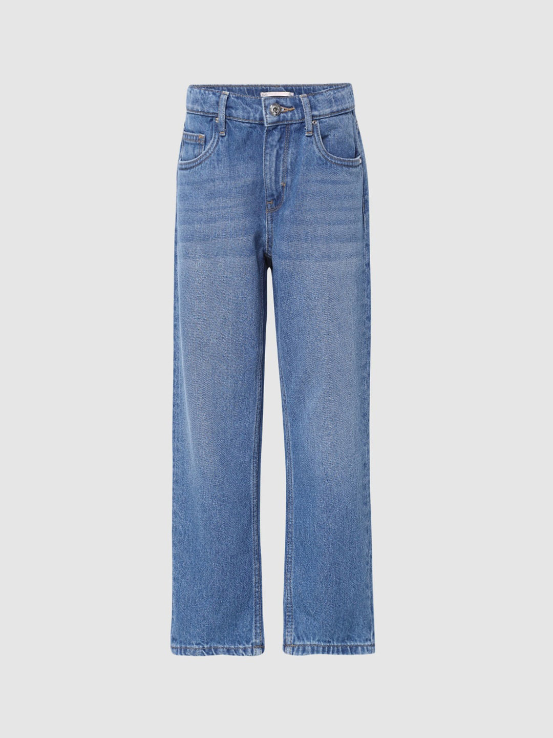 KIDS ONLY Girls Blue Mom Fit High-Rise Light Fade Jeans
KIDS ONLY Girls Blue Mom Fit High-Rise Light Fade Jeans