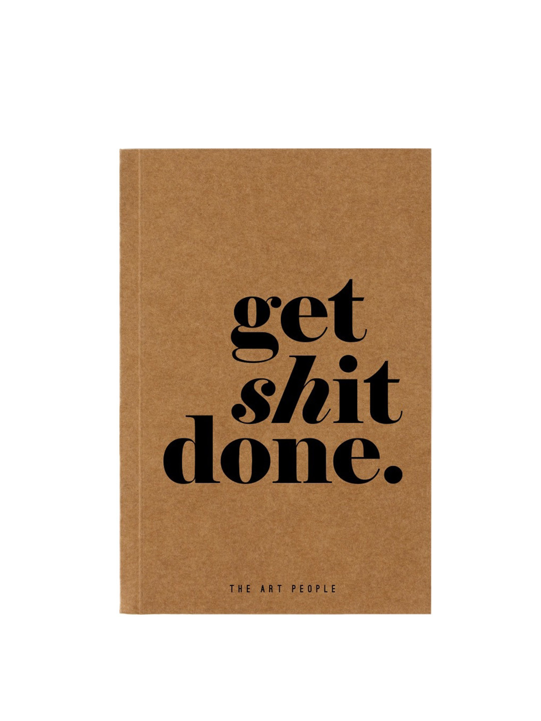 The Art People Brown Printed Notebook 
The Art People Brown Printed Notebook