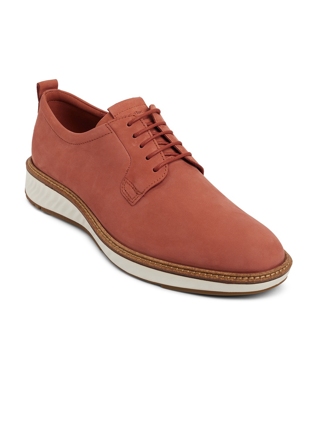 ECCO Men Brown Relaxed American Nubuck Derbys