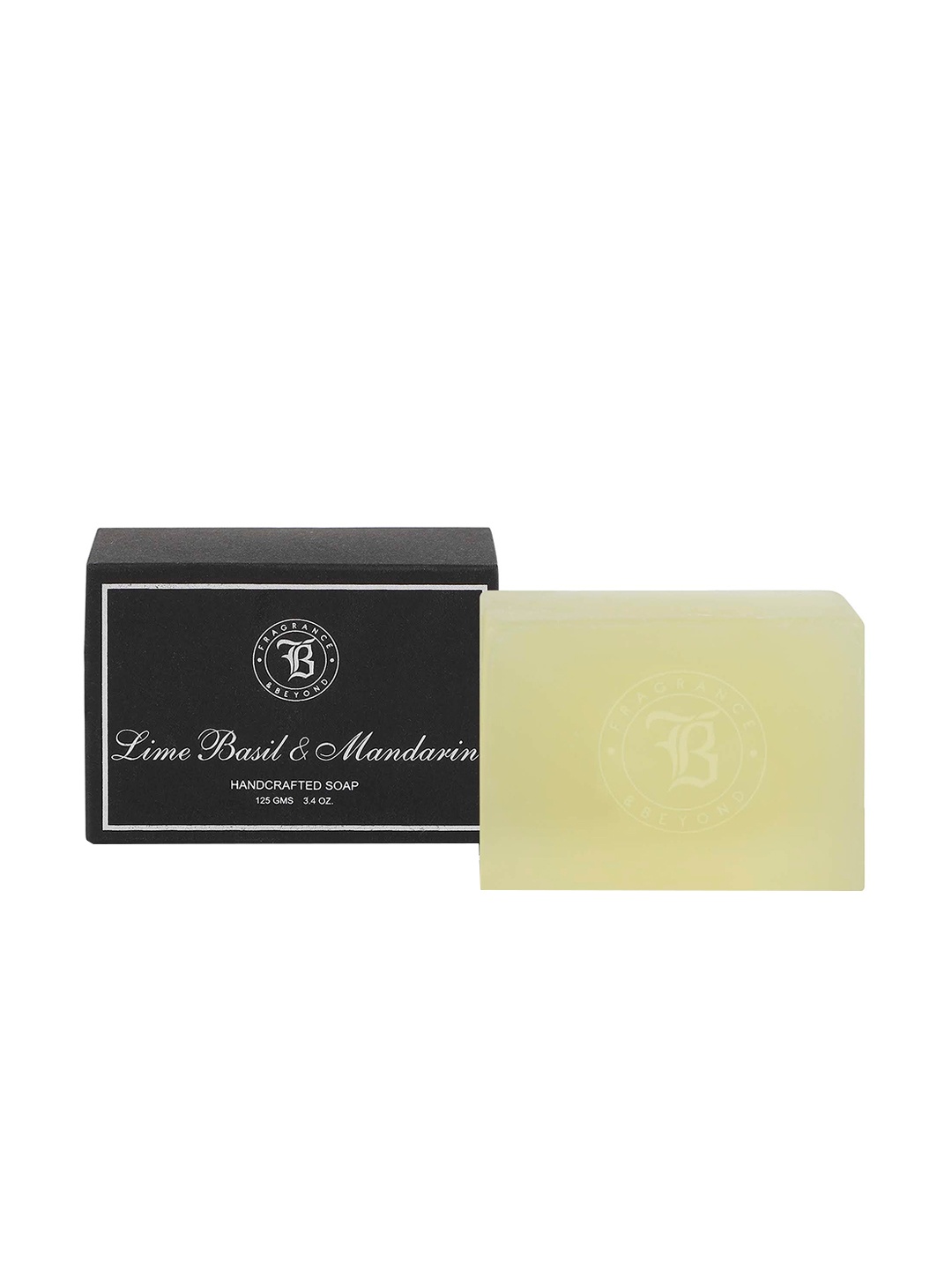 Fragrance & Beyond Lime Basil & Mandarin Handcrafted Soap - 125 g, Black
Fragrance & Beyond Lime Basil & Mandarin Handcrafted Soap - 125 g, Black