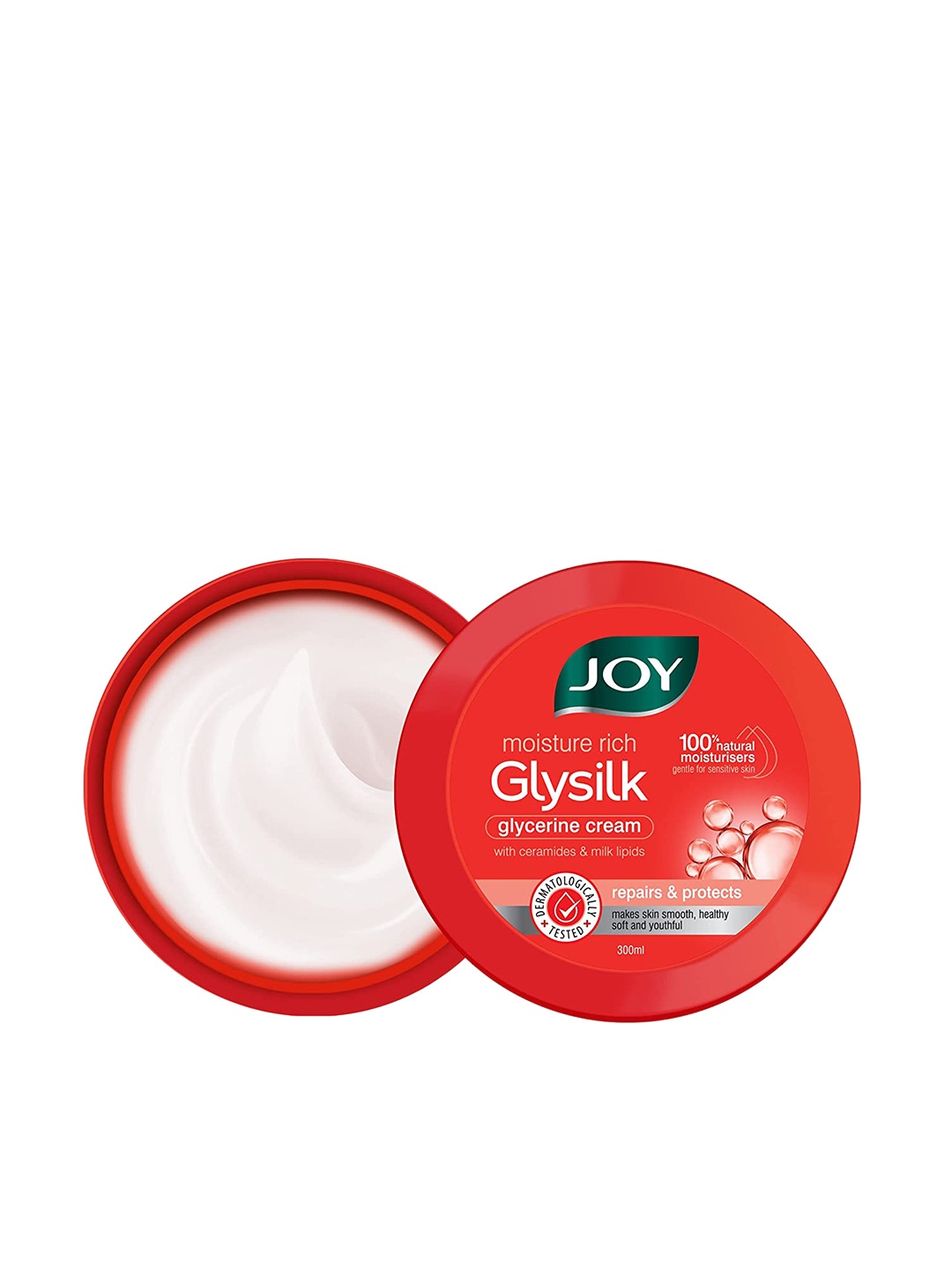 JOY Moisture Rich Glysilk Glycerine Skin Cream with Ceramides & Milk Lipids 300 ml, Na
JOY Moisture Rich Glysilk Glycerine Skin Cream with Ceramides & Milk Lipids 300 ml, Na