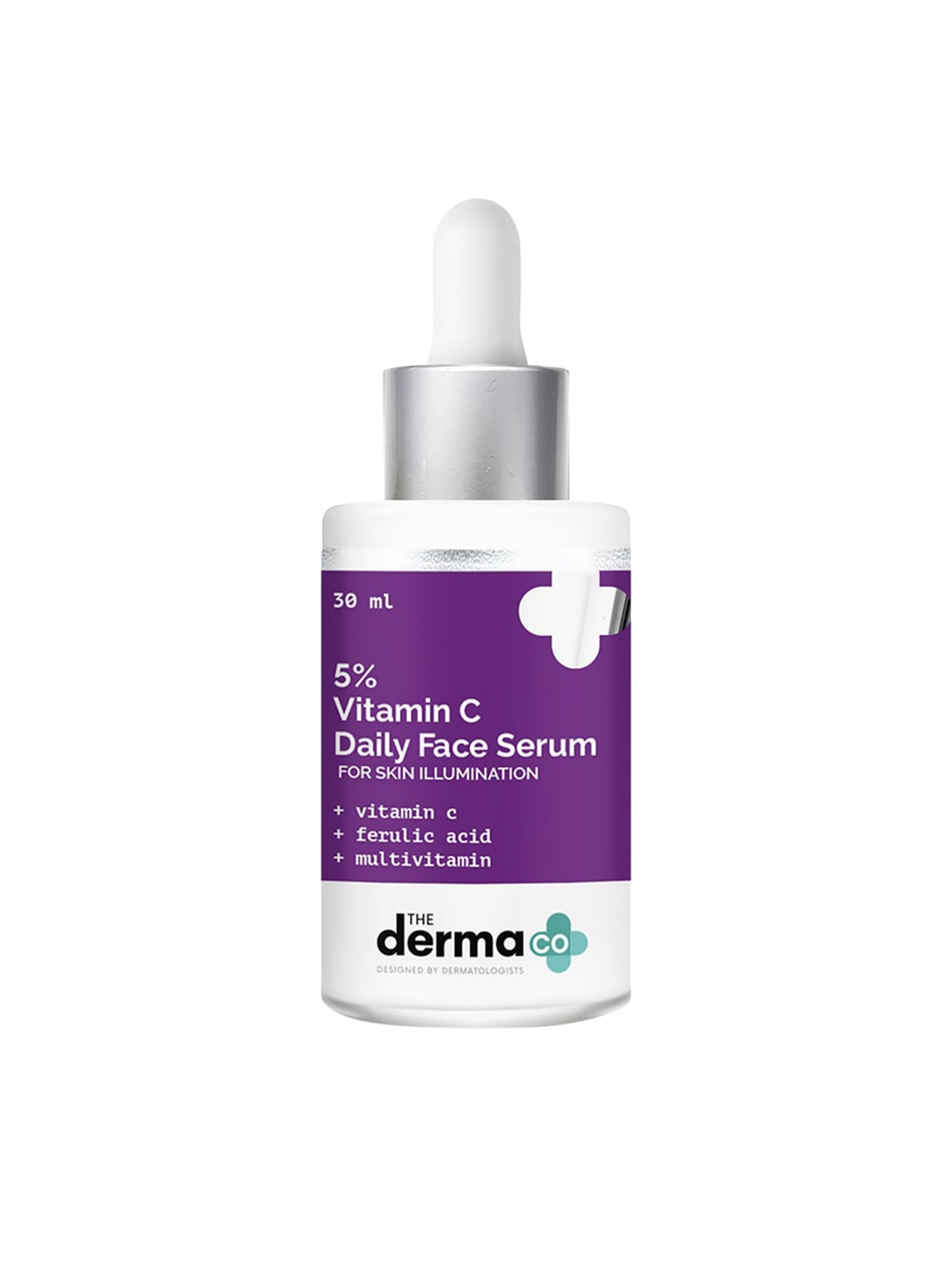 The Derma co. 5% Vitamin C Daily Face Serum with Ferulic Acid & Multivitamin 30 ml, White
The Derma co. 5% Vitamin C Daily Face Serum with Ferulic Acid & Multivitamin 30 ml, White