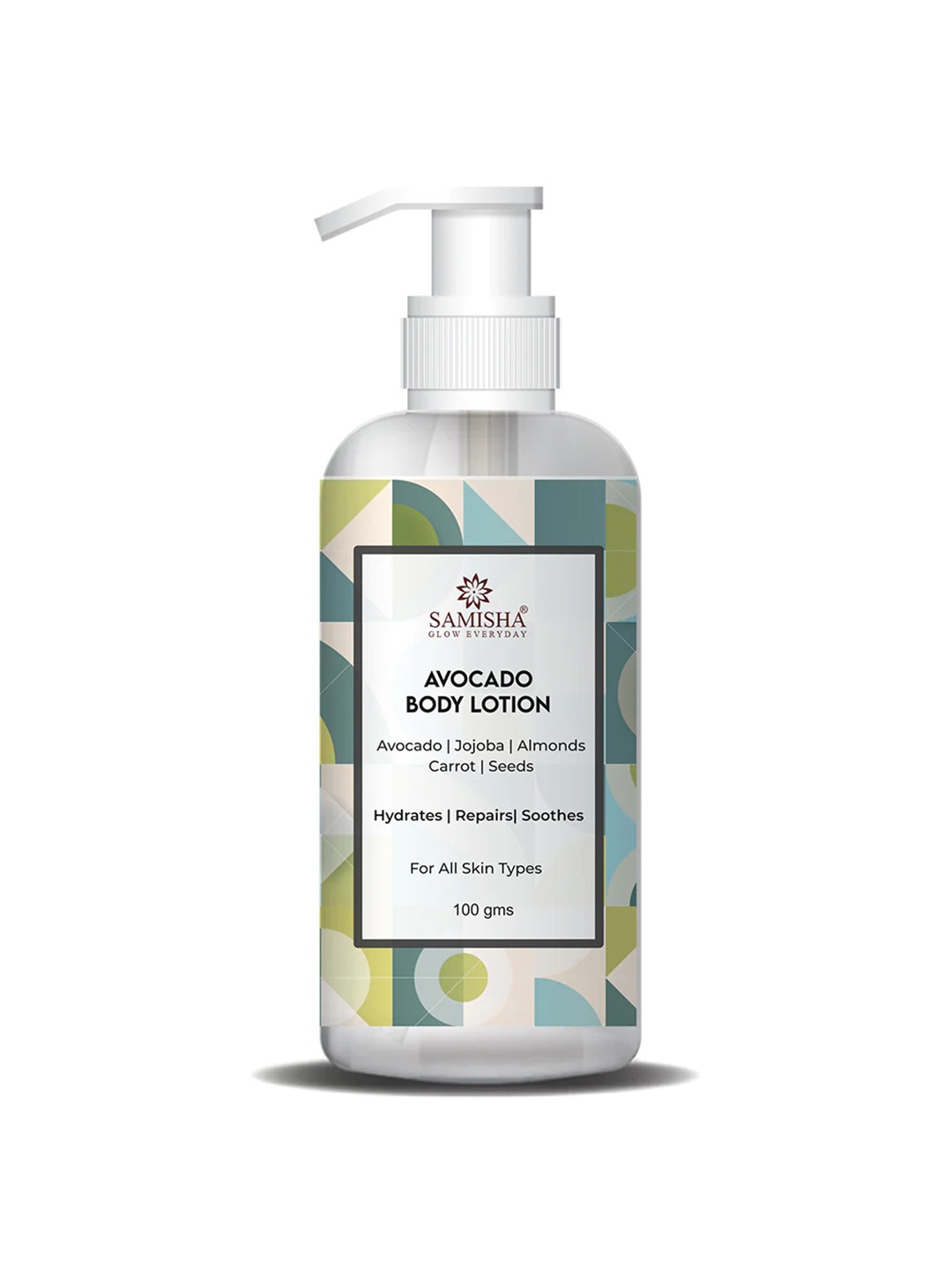SAMISHA Organic Avocado Body Lotion with Jojoba & Almond Oil for Dry Skin - 100g, White
SAMISHA Organic Avocado Body Lotion with Jojoba & Almond Oil for Dry Skin - 100g, White