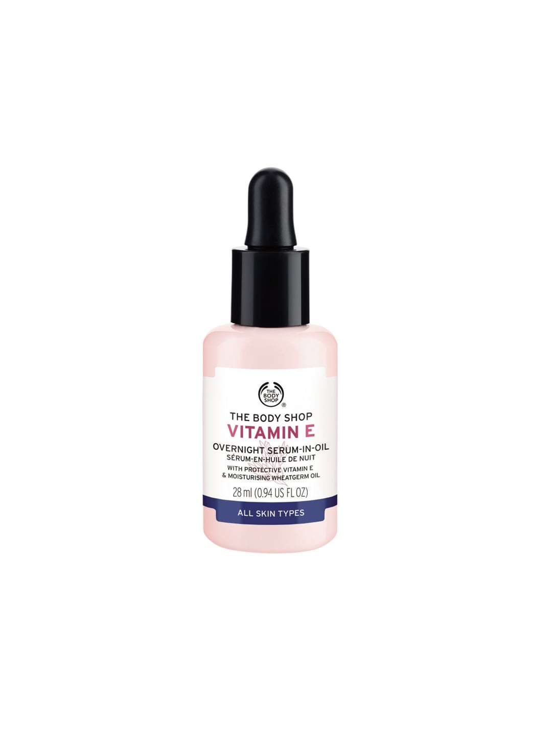 THE BODY SHOP Vitamin E Overnight Face Serum In Oil 28 ml, Pink