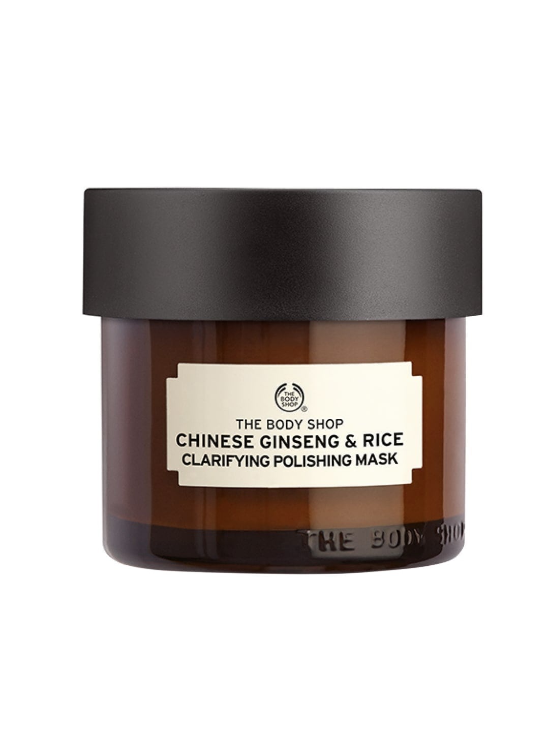 THE BODY SHOP Chinese Ginseng & Rice Clarifying Sustainable Polishing Mask 75ml, Black
THE BODY SHOP Chinese Ginseng & Rice Clarifying Sustainable Polishing Mask 75ml, Black