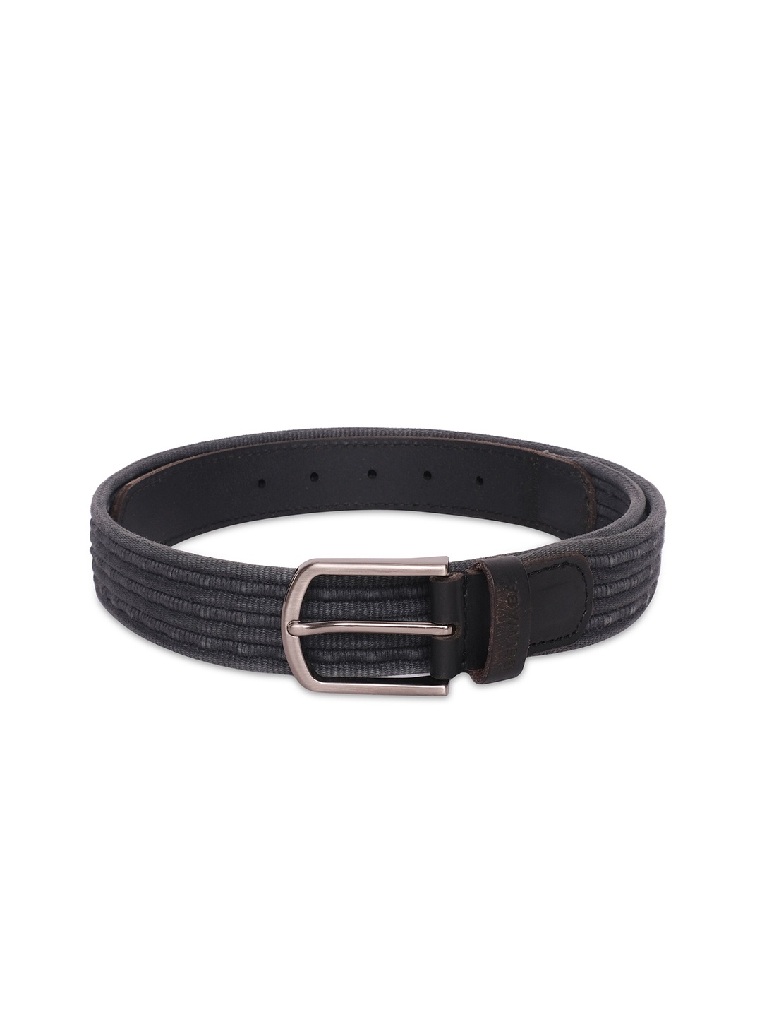 Belwaba Men Blue Leather Belt