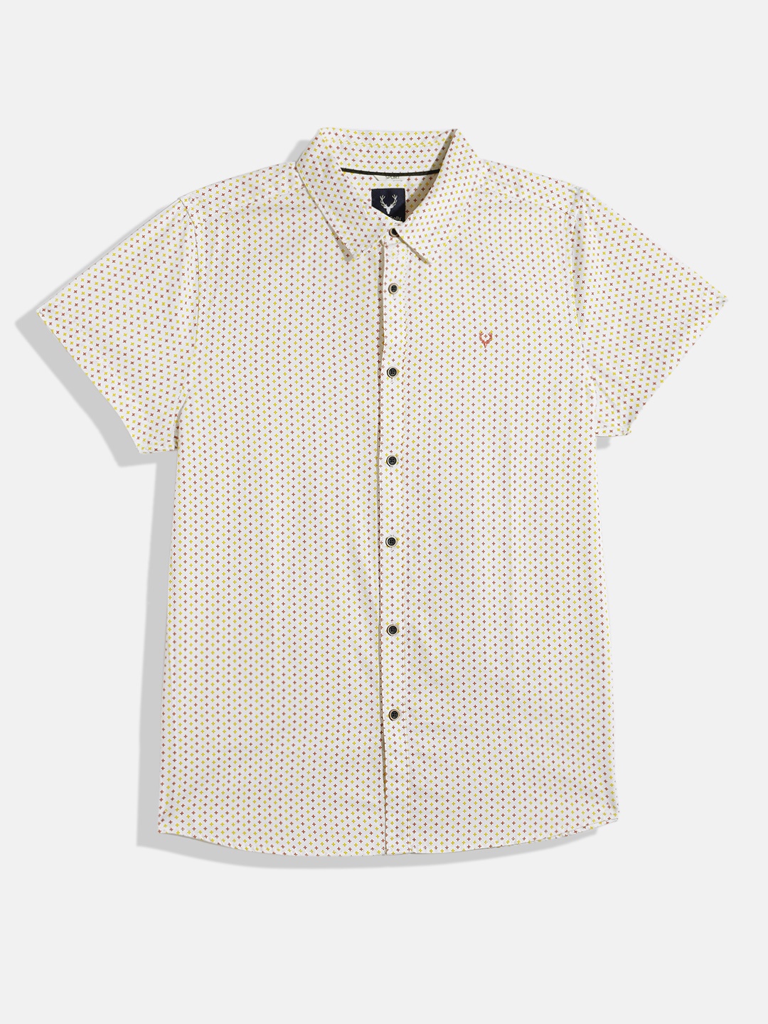 Allen Solly Junior Boys Sport Micro Ditsy Printed Pure Cotton Casual Shirt, Off white
Allen Solly Junior Boys Sport Micro Ditsy Printed Pure Cotton Casual Shirt, Off white