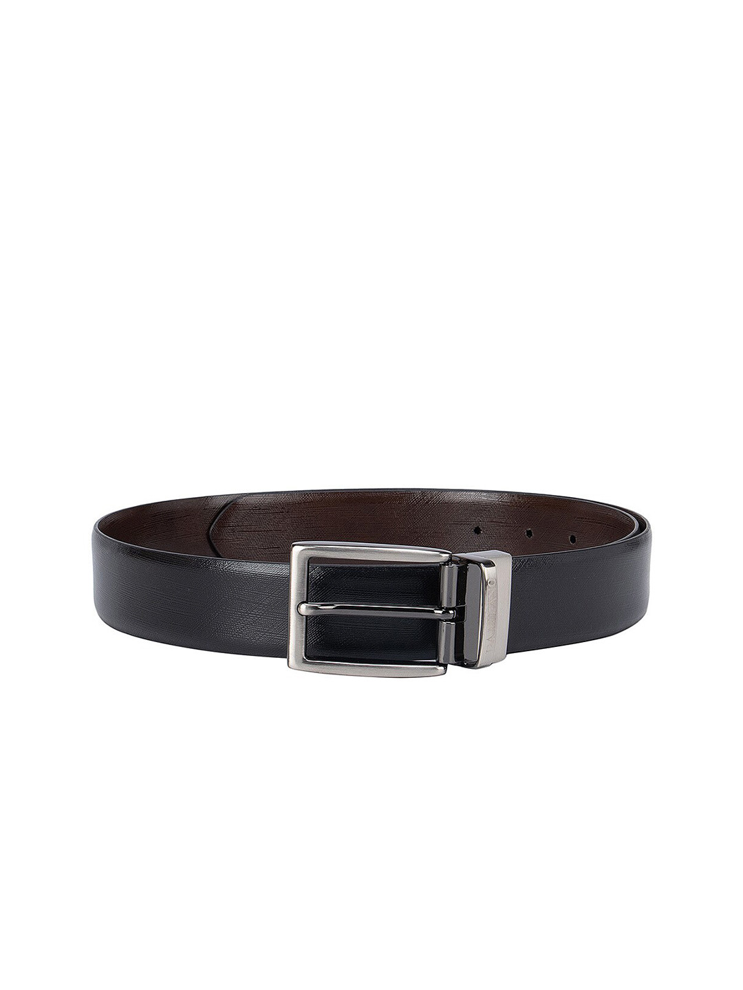 Da Milano Men Black Leather Reversible Belt
Da Milano Men Black Leather Reversible Belt