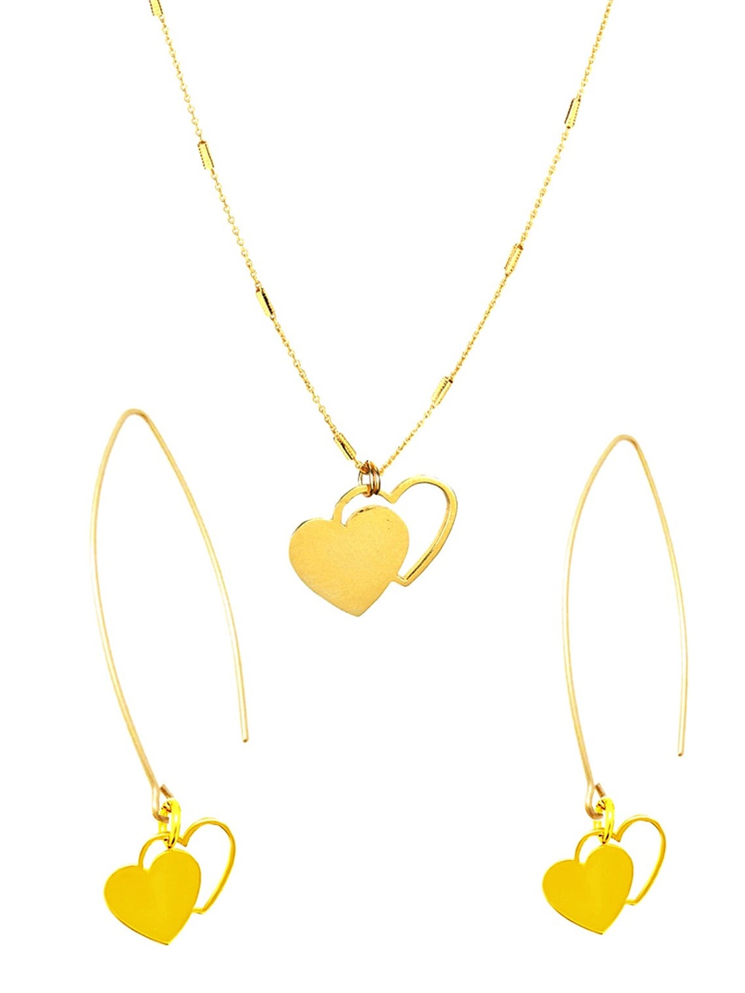 Goldnera Gold-Plated Pendant Set