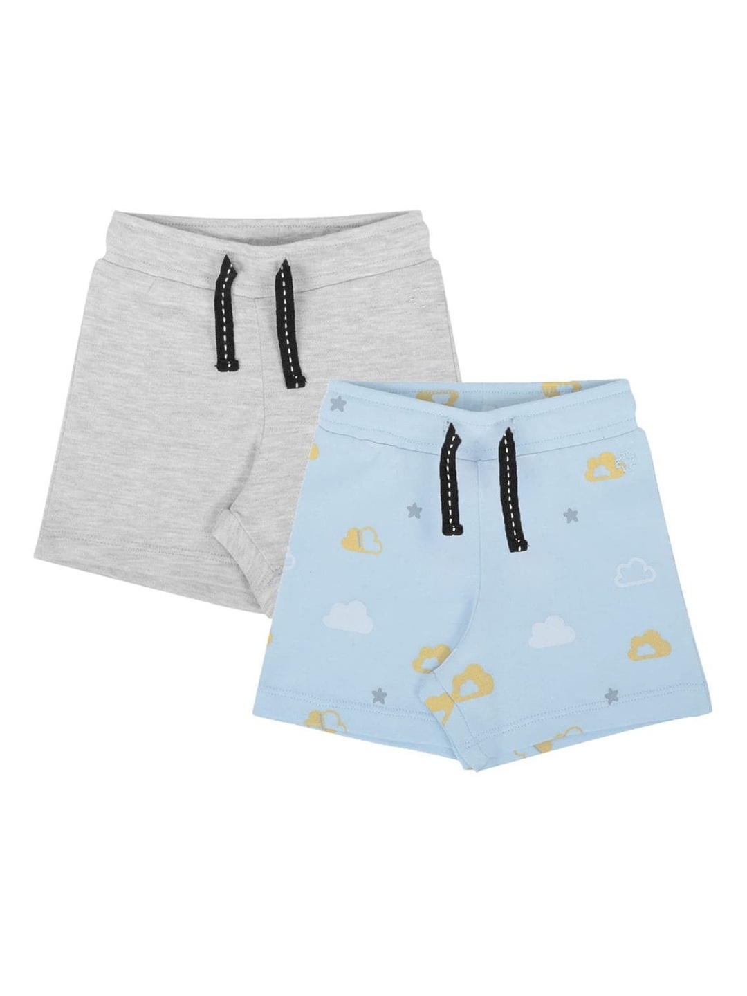 My Milestones Girls Grey & Blue Set Of 2 Cotton Conversational Printed Low-Rise Shorts
My Milestones Girls Grey & Blue Set Of 2 Cotton Conversational Printed Low-Rise Shorts