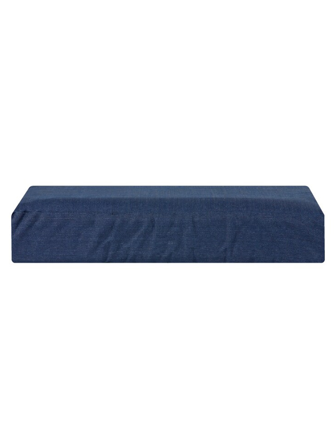 The White Willow Blue Square Cushion Seat Pad