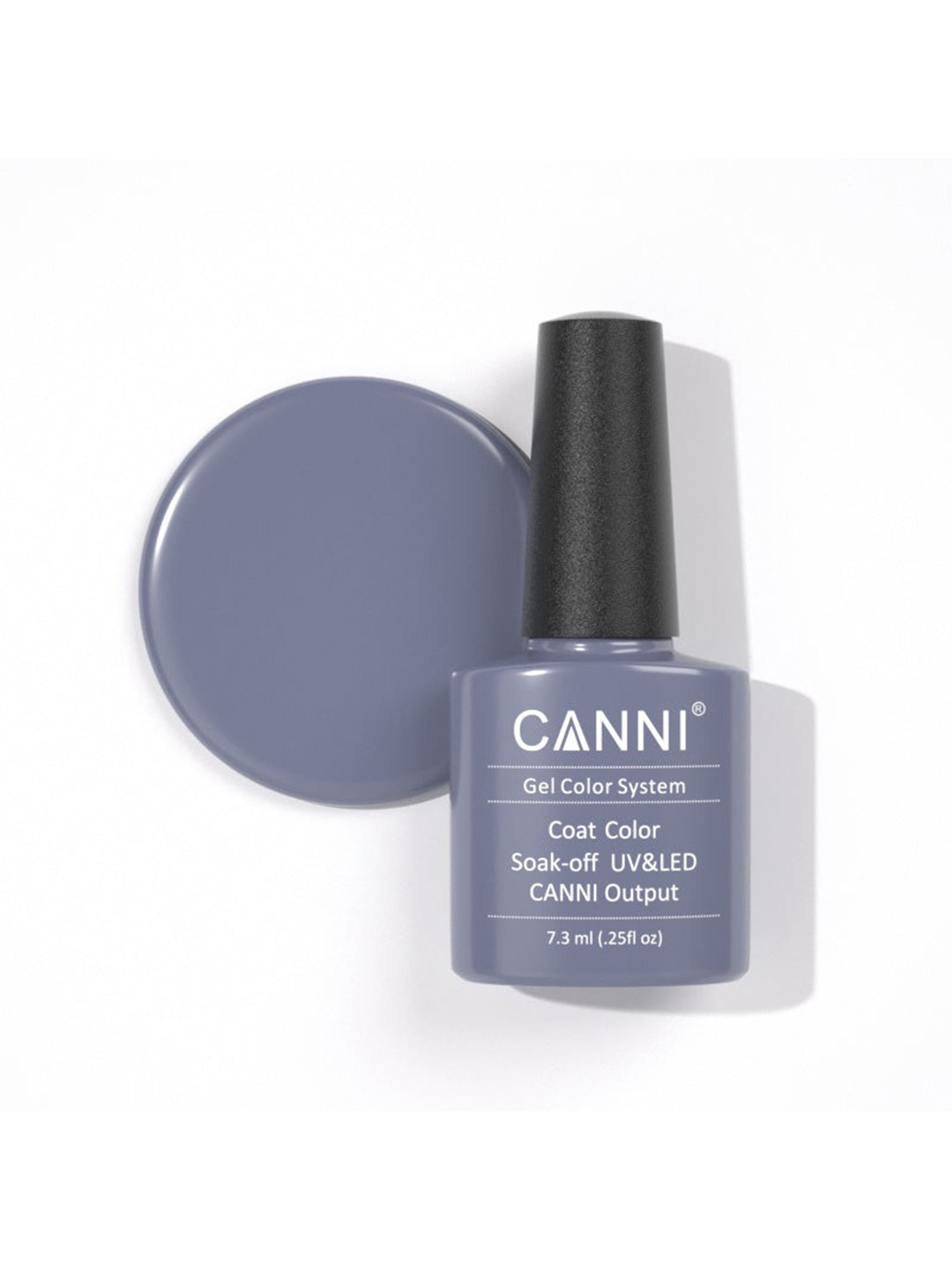 CANNI Gel Color System Coat Color Soak-Off UV & LED Nail Polish-Gray Blue 147, Grey
CANNI Gel Color System Coat Color Soak-Off UV & LED Nail Polish-Gray Blue 147, Grey