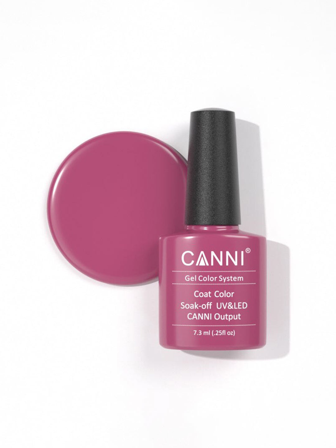 CANNI Gel Color System Coat Color Soak-Off UV & LED Nail Polish-Charming Rose 120, Pink
CANNI Gel Color System Coat Color Soak-Off UV & LED Nail Polish-Charming Rose 120, Pink