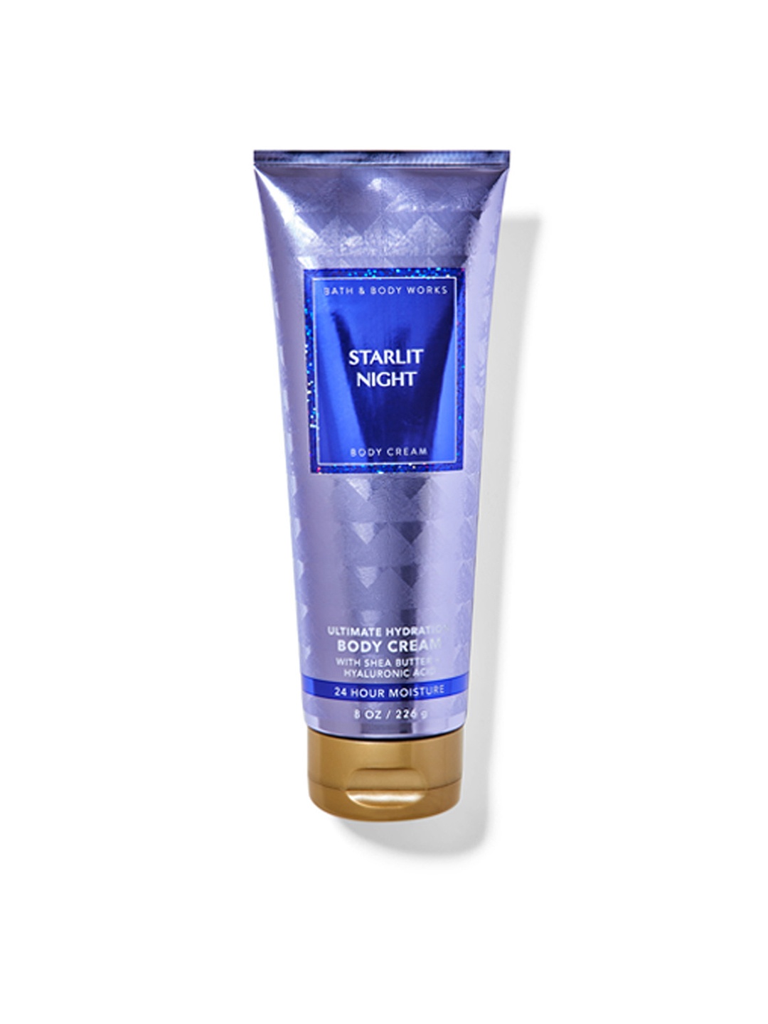 Bath & Body Works Starlit Night Ultimate Hydration Body Cream with Hyaluronic Acid - 226 g, Purple
Bath & Body Works Starlit Night Ultimate Hydration Body Cream with Hyaluronic Acid - 226 g, Purple