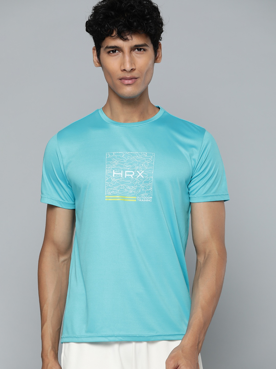 HRX By Hrithik Roshan Training Men AI AQUA Rapid-Dry Typography Tshirts, Turquoise blue
HRX By Hrithik Roshan Training Men AI AQUA Rapid-Dry Typography Tshirts, Turquoise blue
