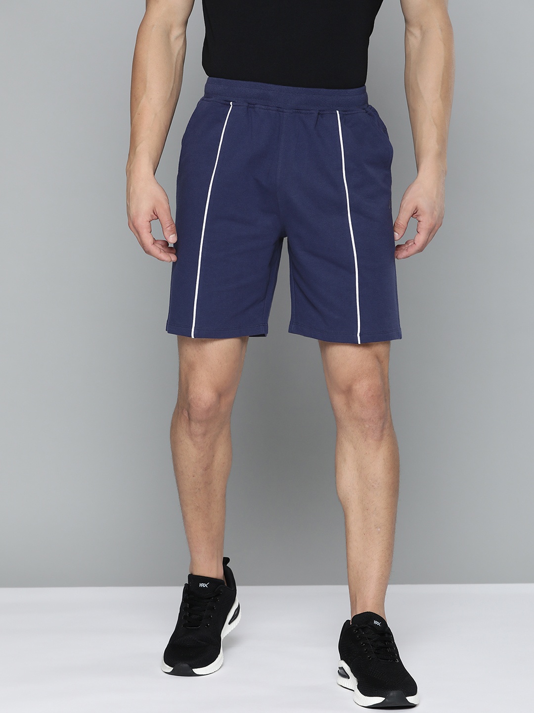 HRX By Hrithik Roshan Lifestyle Men Medieval Blue Bio-Wash Brand Carrier Shorts, Navy blue
HRX By Hrithik Roshan Lifestyle Men Medieval Blue Bio-Wash Brand Carrier Shorts, Navy blue