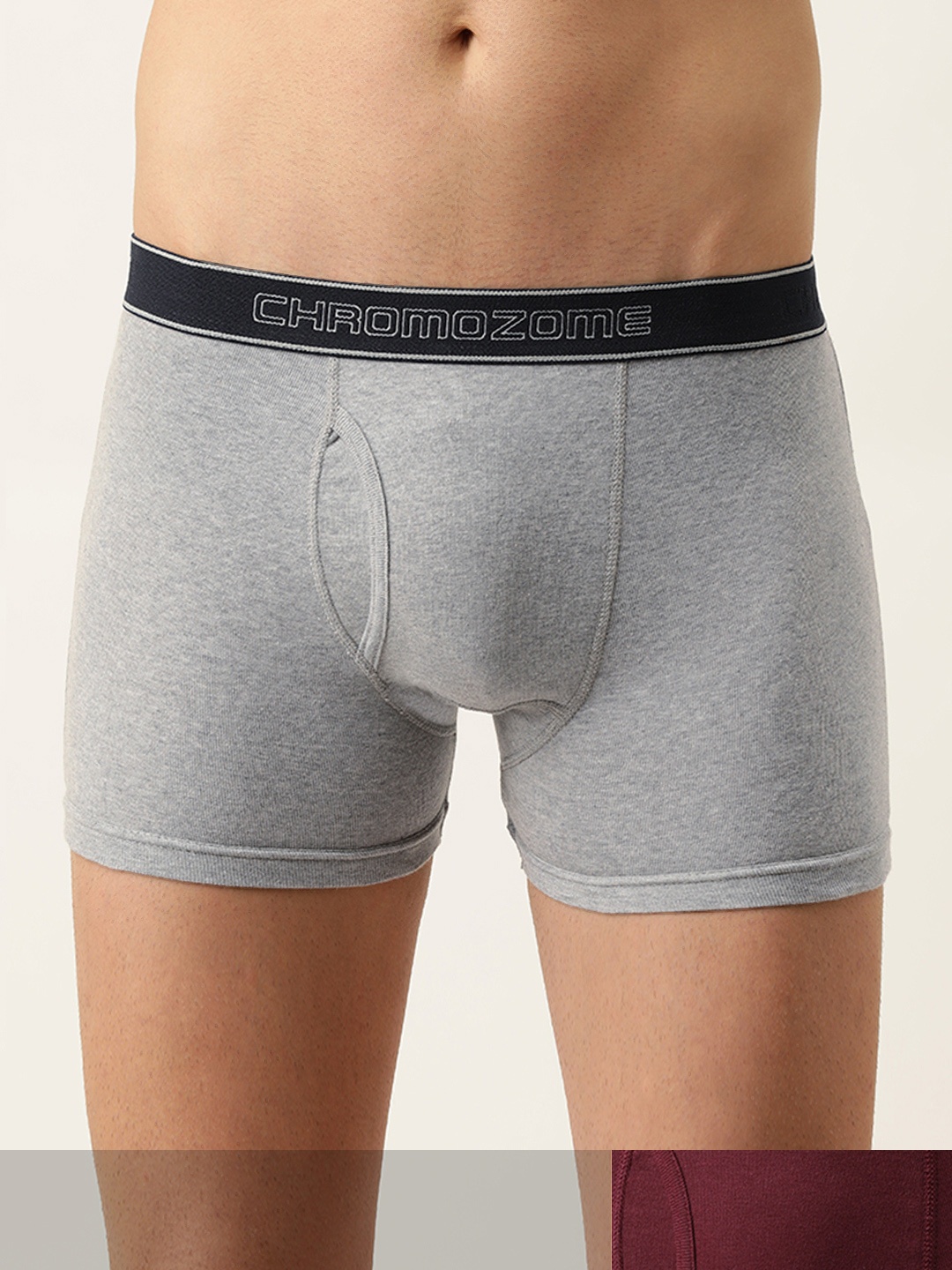 Chromozome Preactive Men Pack of 2 Solid Pure Cotton Trunks 8902733577137-V108, Maroon
Chromozome Preactive Men Pack of 2 Solid Pure Cotton Trunks 8902733577137-V108, Maroon