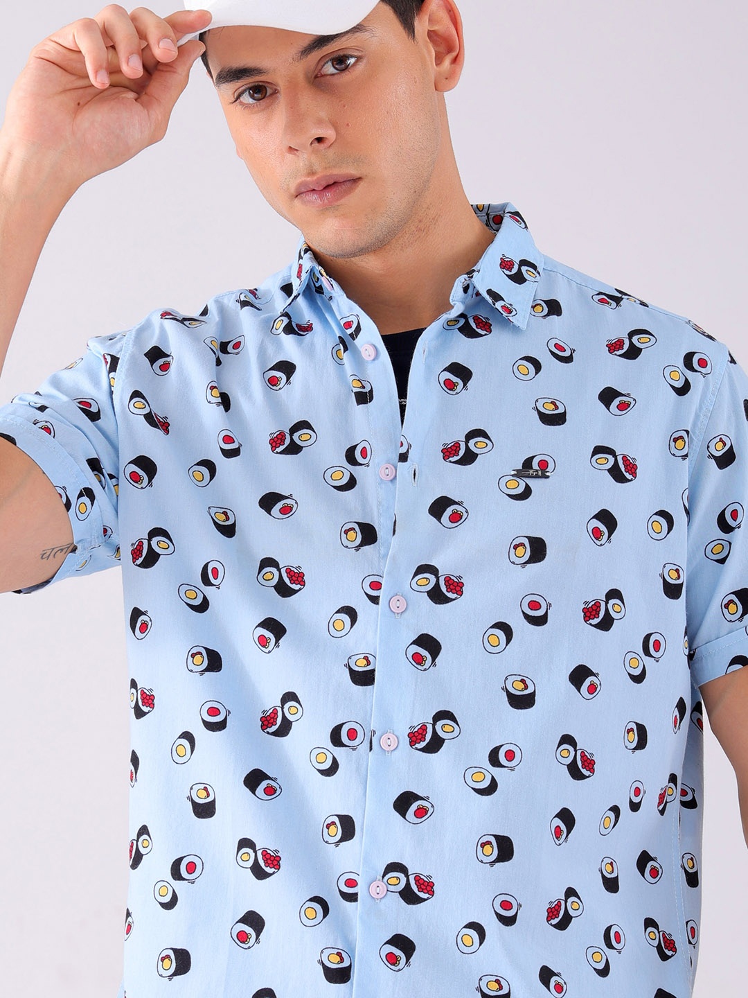 The Indian Garage Co Men Regular Fit Conversational Printed Resortwear Shirt, Blue
The Indian Garage Co Men Regular Fit Conversational Printed Resortwear Shirt, Blue