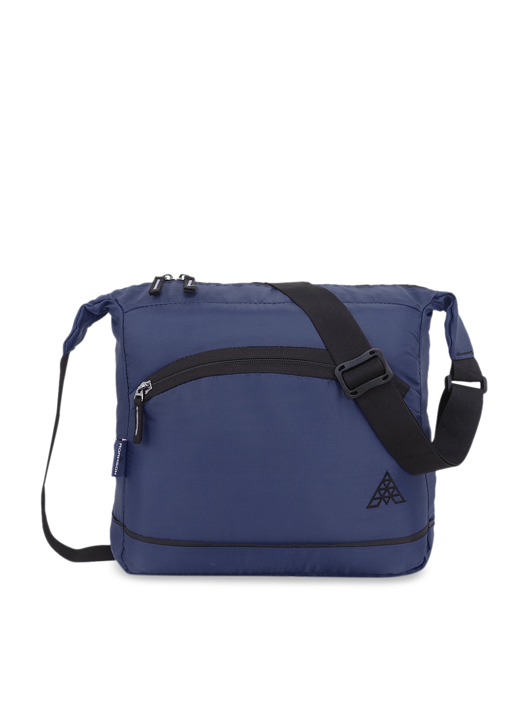 ADAMSON Blue Structured Sling Bag