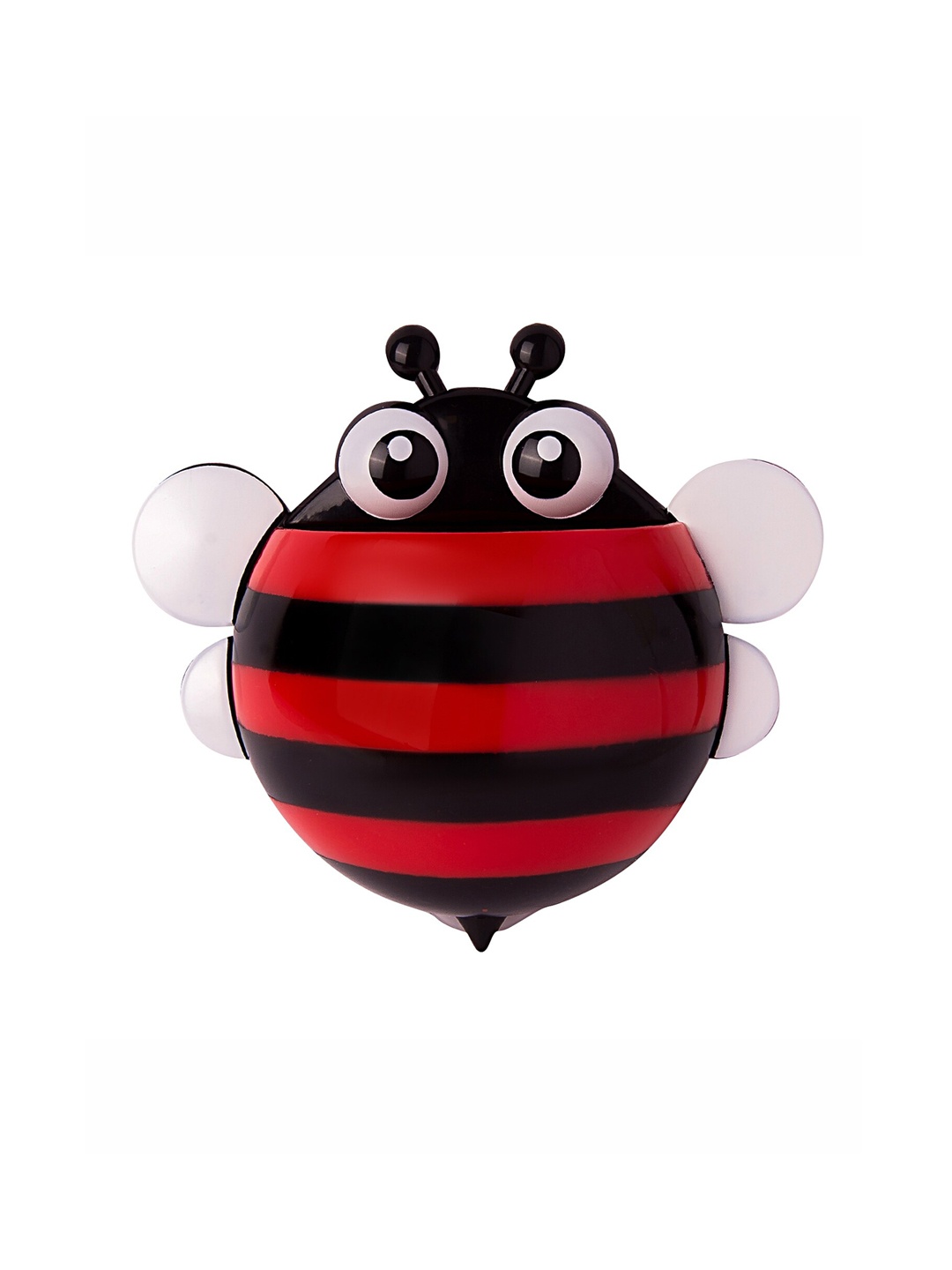 Baby Moo Kids Red & Black Bee Toothbrush Holder