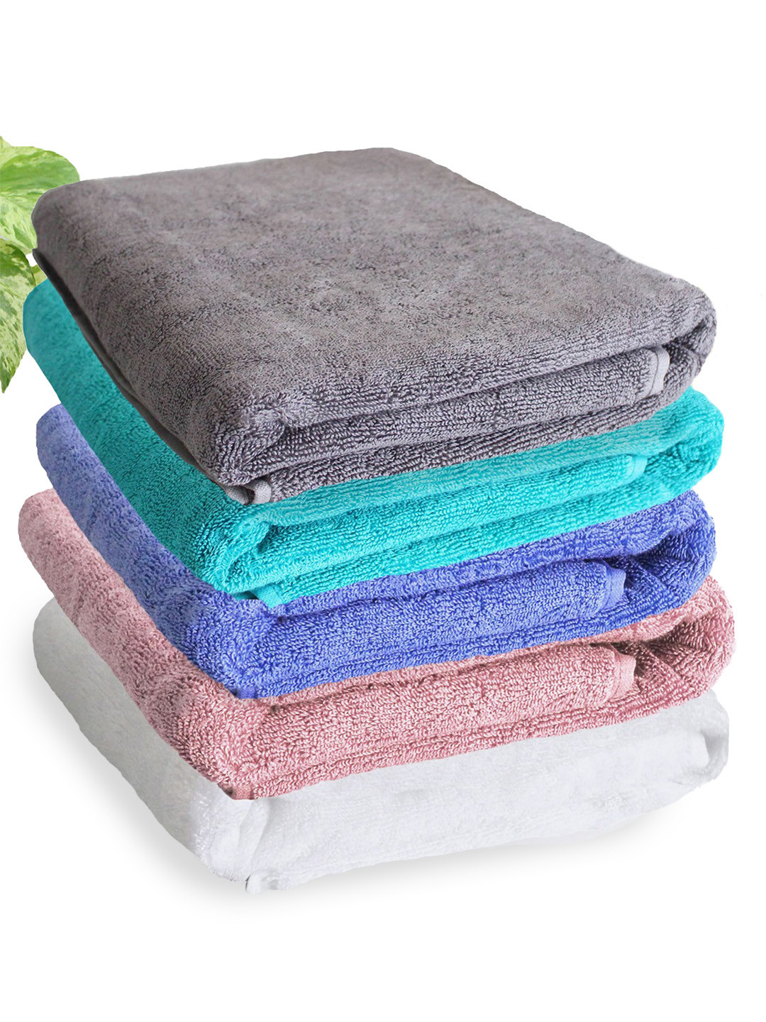 Heelium Unisex Pack of 5 Bamboo Super Soft & Quick Drying 600 GSM Bath Towel, Peach
Heelium Unisex Pack of 5 Bamboo Super Soft & Quick Drying 600 GSM Bath Towel, Peach