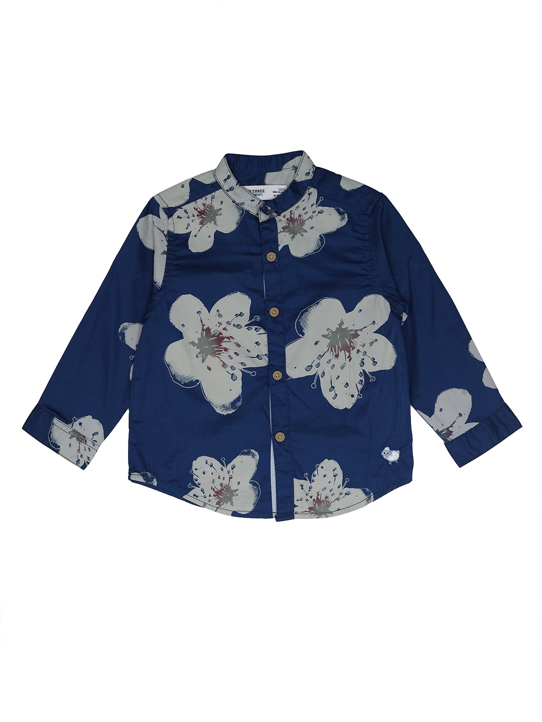 ZERO THREE Infant Boys Blue Standard Floral Printed Regular-Fit Pure Cotton Casual Shirt
ZERO THREE Infant Boys Blue Standard Floral Printed Regular-Fit Pure Cotton Casual Shirt