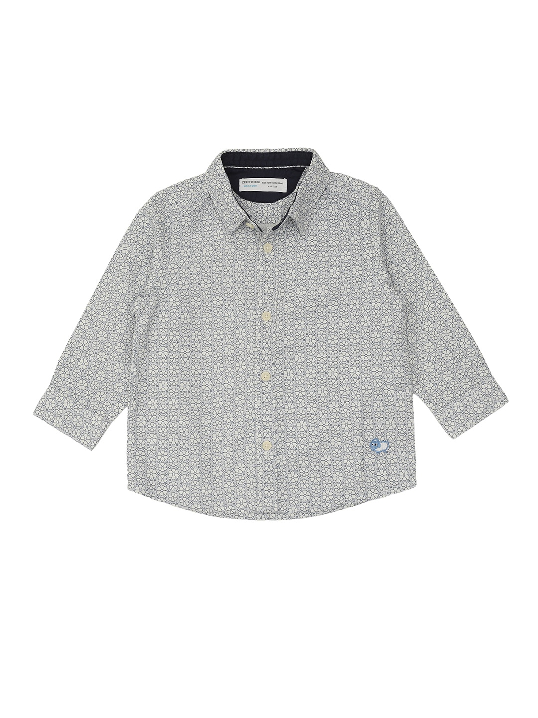 ZERO THREE Infants Boys White Standard Floral Printed Regular-Fit Pure Cotton Casual Shirt
ZERO THREE Infants Boys White Standard Floral Printed Regular-Fit Pure Cotton Casual Shirt