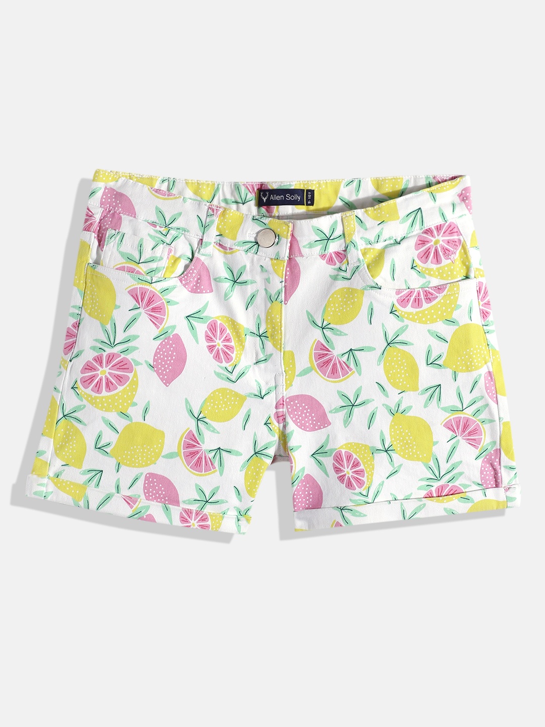 Allen Solly Junior Girls White Conversational Print Regular Fit Mid-Rise Denim Shorts
Allen Solly Junior Girls White Conversational Print Regular Fit Mid-Rise Denim Shorts