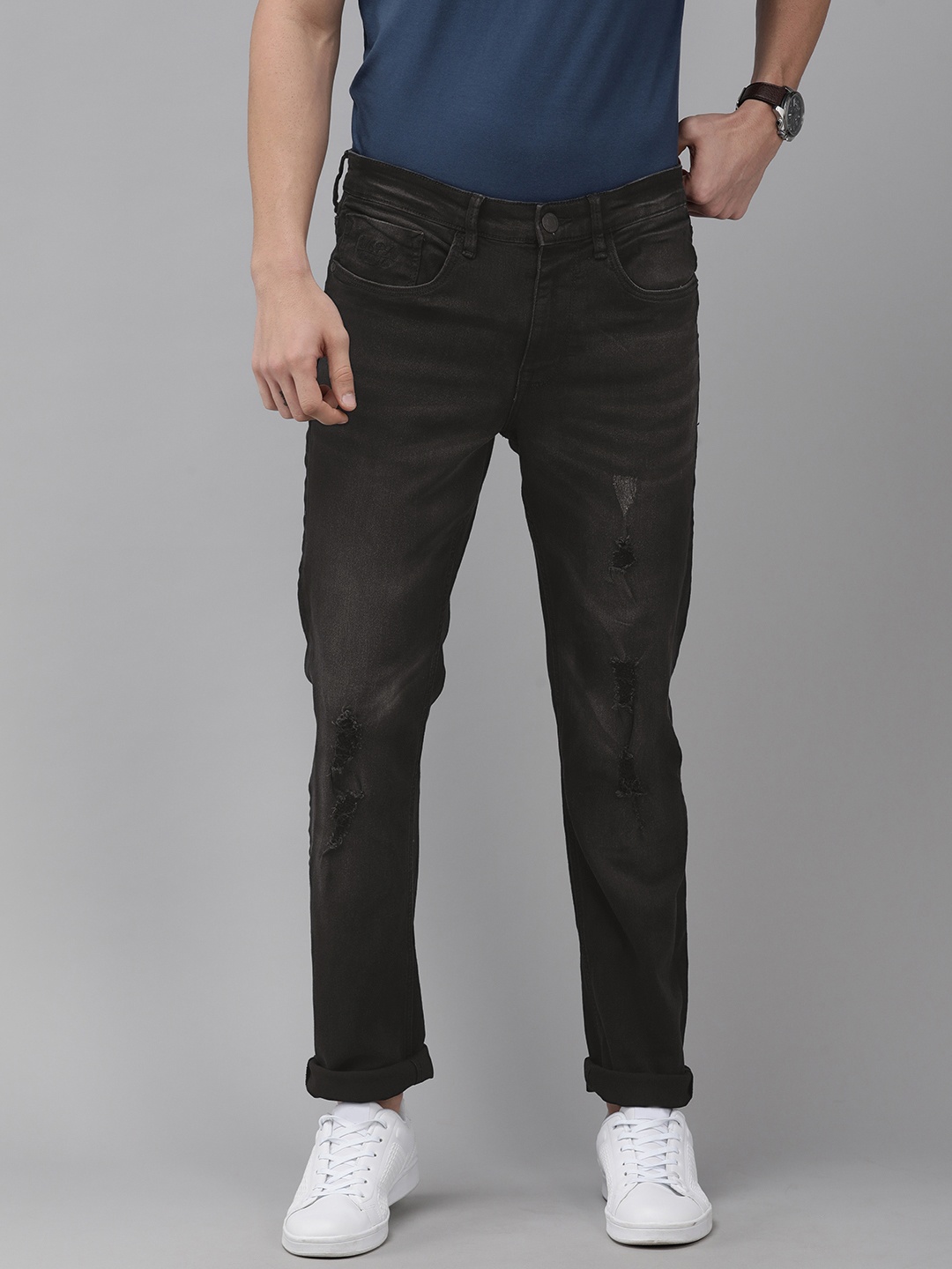 U S Polo Assn Denim Co Men Black Regallo Skinny Fit Mildly Distressed Stretchable Jeans
U S Polo Assn Denim Co Men Black Regallo Skinny Fit Mildly Distressed Stretchable Jeans