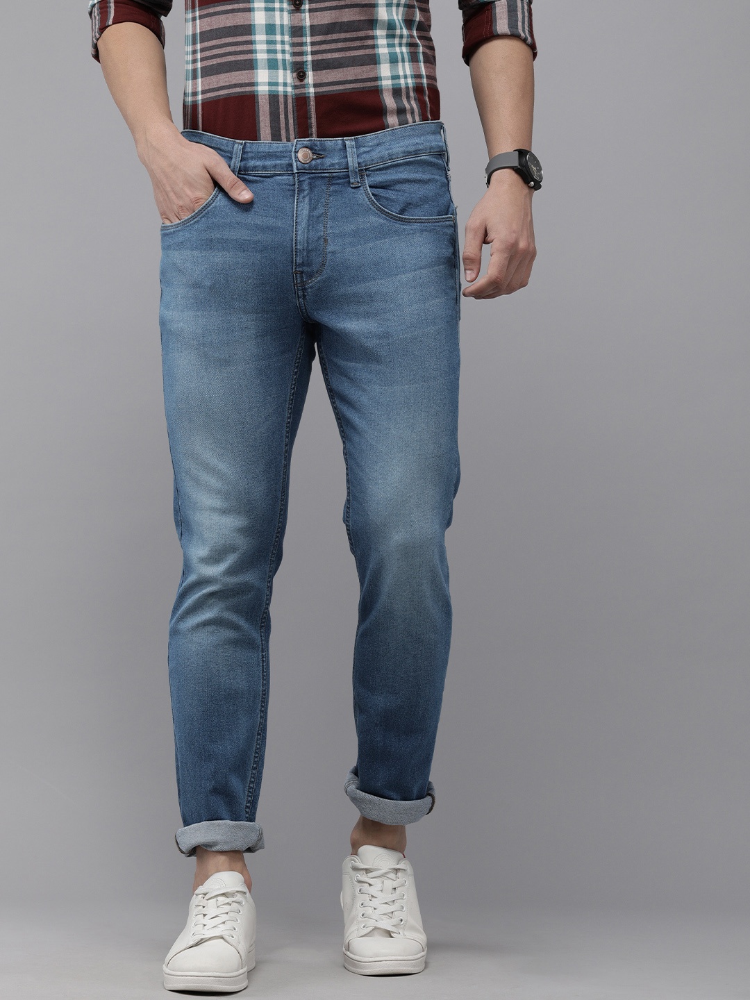U S Polo Assn Denim Co Men Blue Brandon Slim Tapered Fit Light Fade Stretchable Jeans
U S Polo Assn Denim Co Men Blue Brandon Slim Tapered Fit Light Fade Stretchable Jeans
