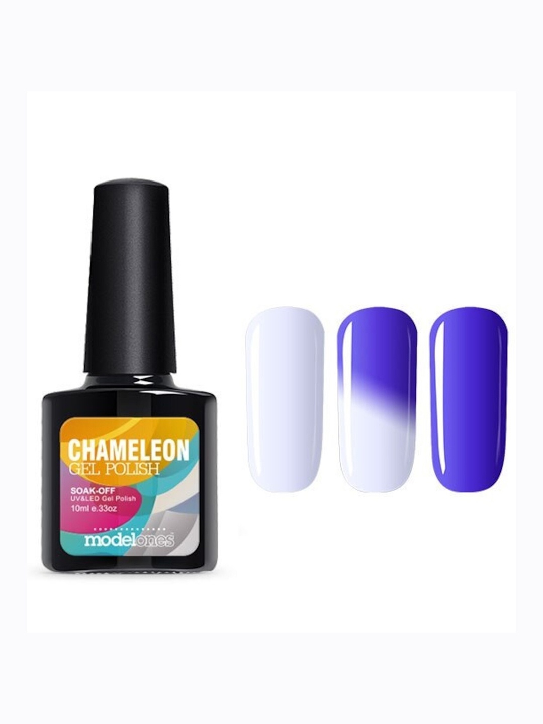 Modelones Soak-off UV LED Temperature Change Chameleon Gel Nail Polish - Shade 5715, Blue
Modelones Soak-off UV LED Temperature Change Chameleon Gel Nail Polish - Shade 5715, Blue