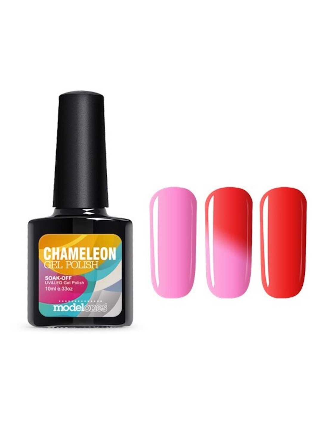 Modelones Soak-off UV LED Temperature Change Chameleon Gel Nail Polish - Shade 5707, Pink
Modelones Soak-off UV LED Temperature Change Chameleon Gel Nail Polish - Shade 5707, Pink