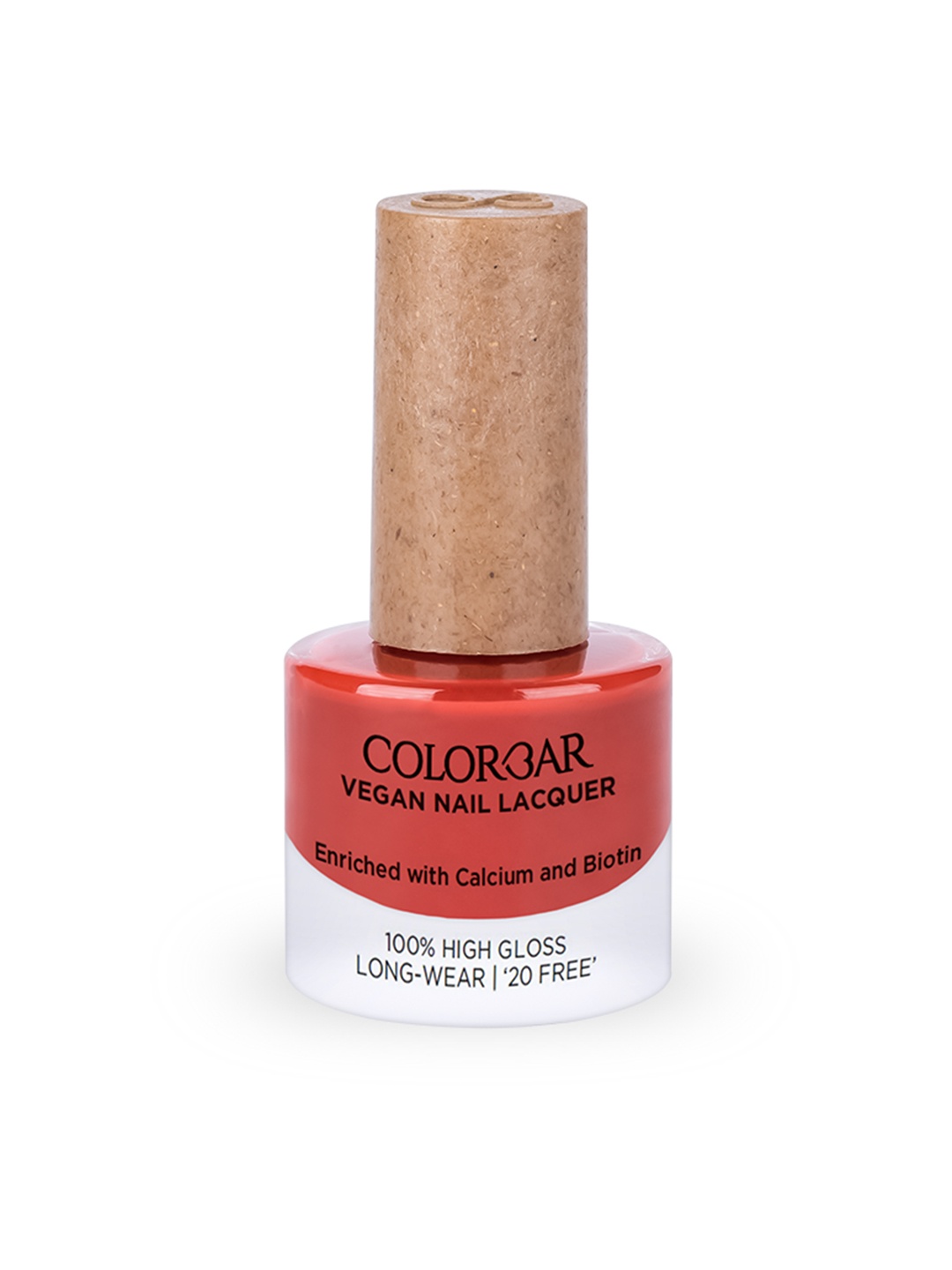 Colorbar 100% High Gloss Long Wear Vegan Nail Lacquer with Calcium & Biotin 8 ml - Copy Cat 046, Rust
Colorbar 100% High Gloss Long Wear Vegan Nail Lacquer with Calcium & Biotin 8 ml - Copy Cat 046, Rust