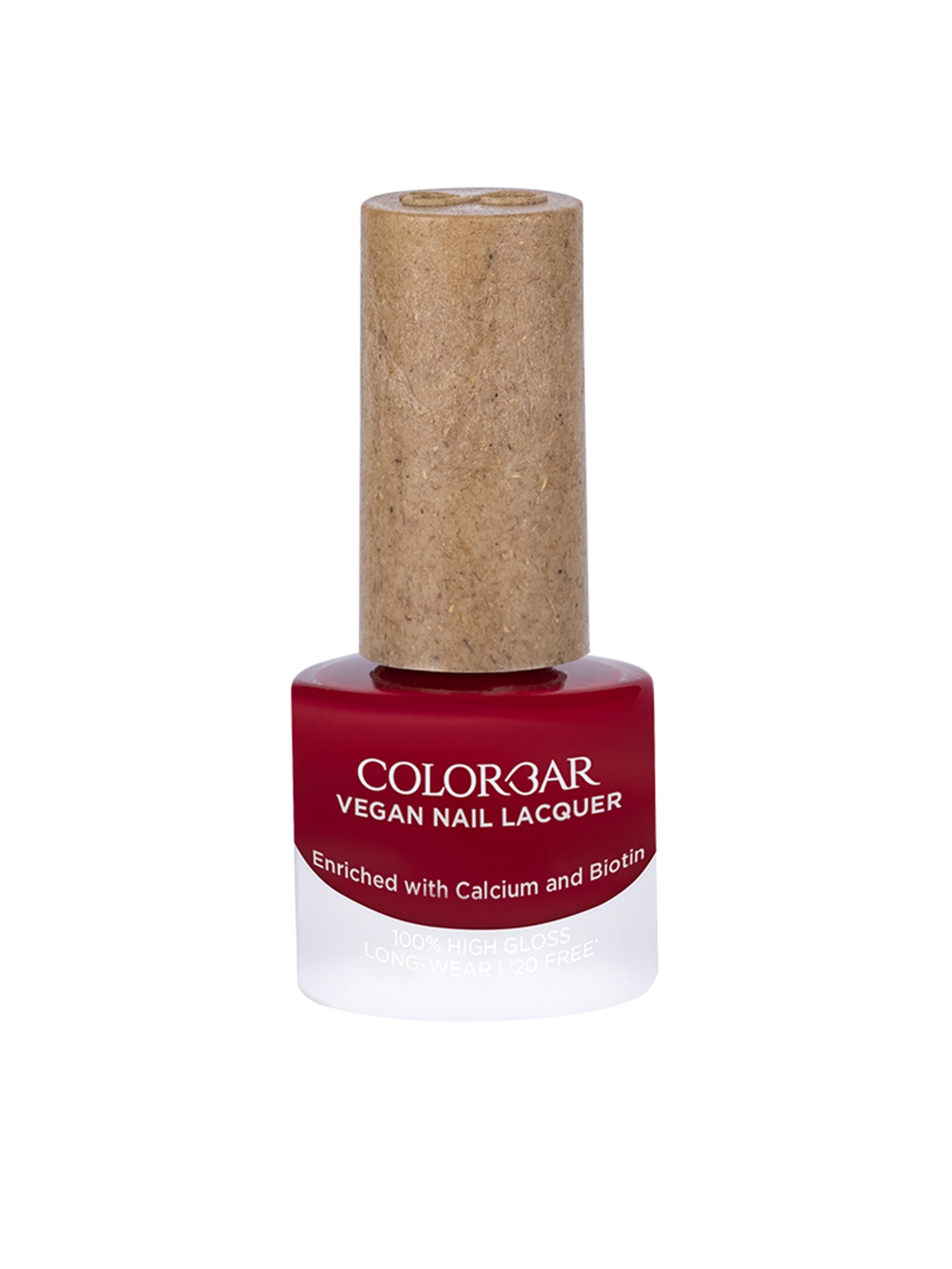 Colorbar 100% High Gloss Long Wear Vegan Nail Lacquer with Calcium & Biotin 8 ml - Fire N Fierce 008, Maroon
Colorbar 100% High Gloss Long Wear Vegan Nail Lacquer with Calcium & Biotin 8 ml - Fire N Fierce 008, Maroon