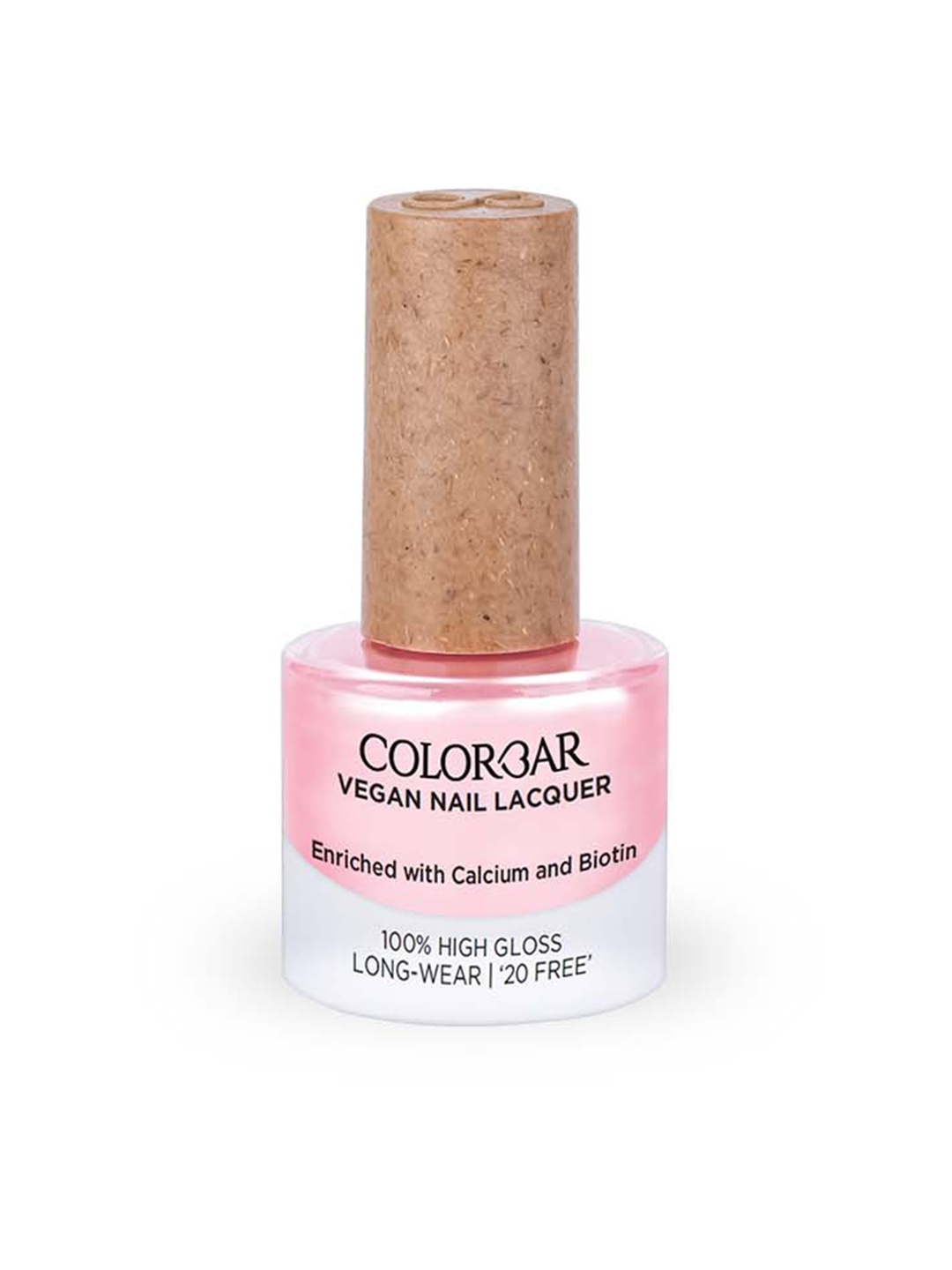 Colorbar Vegan 100% High Gloss Long Wear Nail Lacquer with Calcium & Biotin - Snuggle 022, Pink
Colorbar Vegan 100% High Gloss Long Wear Nail Lacquer with Calcium & Biotin - Snuggle 022, Pink